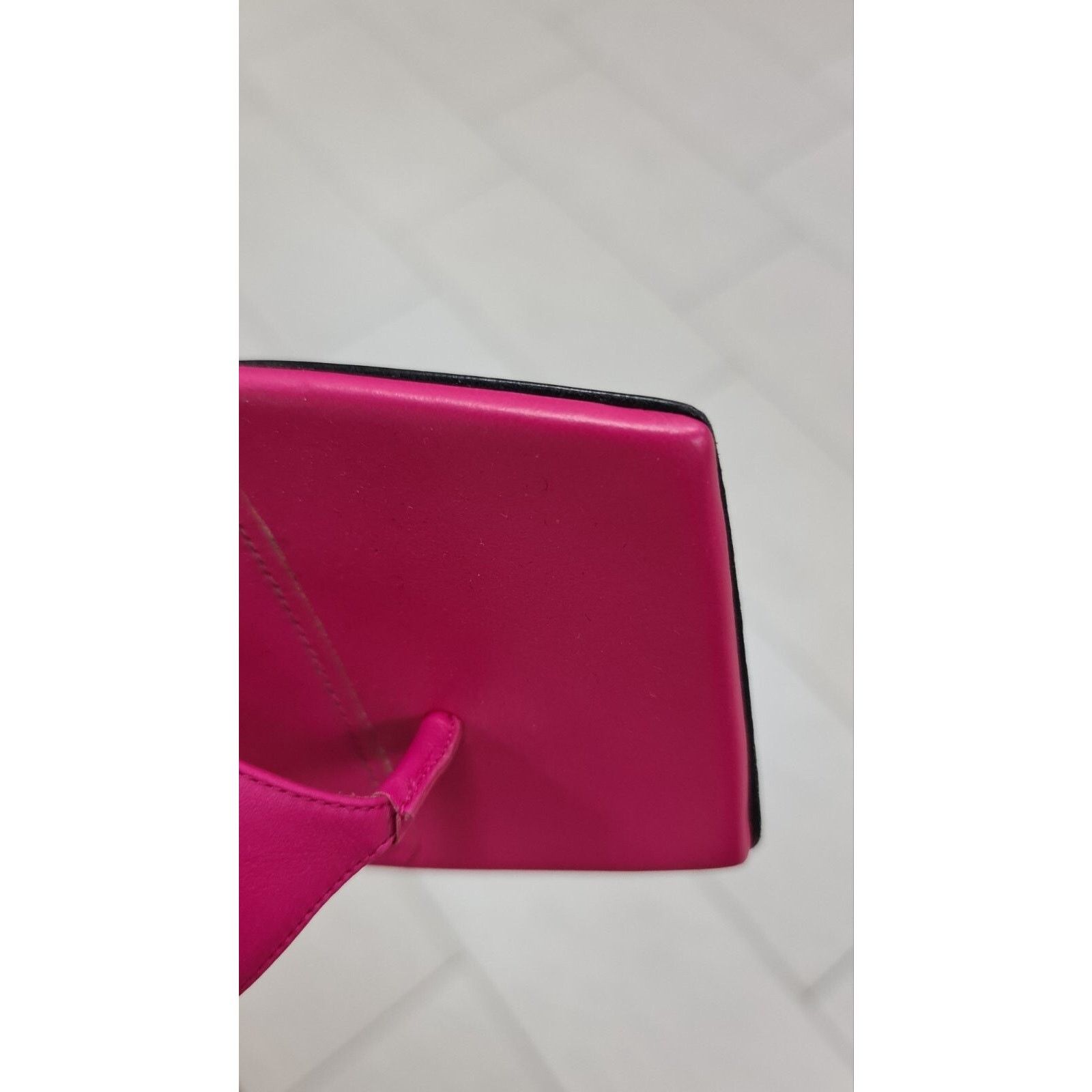 Balenciaga Balenciaga Pink Leather Mules Sz.38 Size US 8 / IT 38 - 7 Thumbnail