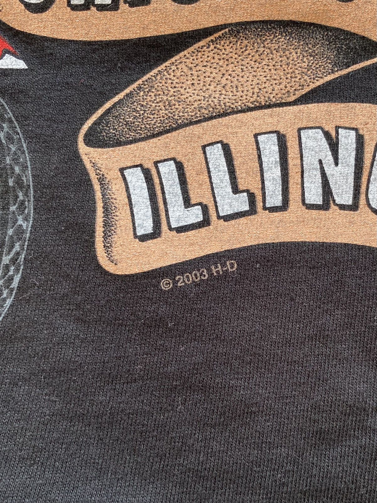 Harley Davidson VTG 2003 Harley Davidson Motorcycles Chicago Illinois Shirt Size US XXL / EU 58 / 5 - 3 Thumbnail