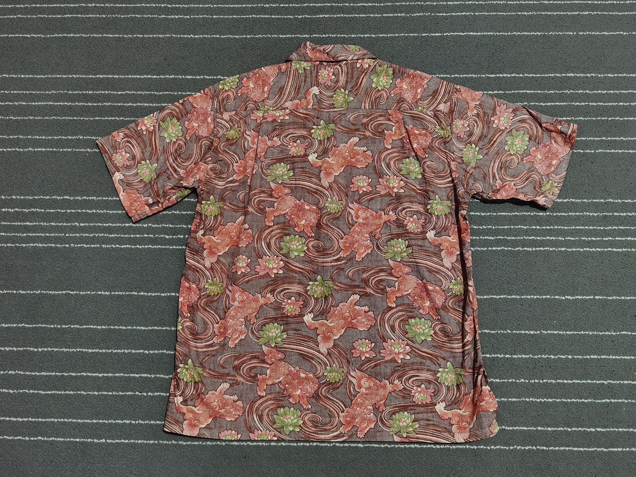 Japanese Brand Full print hawaii Japanese traditional lions S 2141 Size US S / EU 44-46 / 1 - 2 Thumbnail