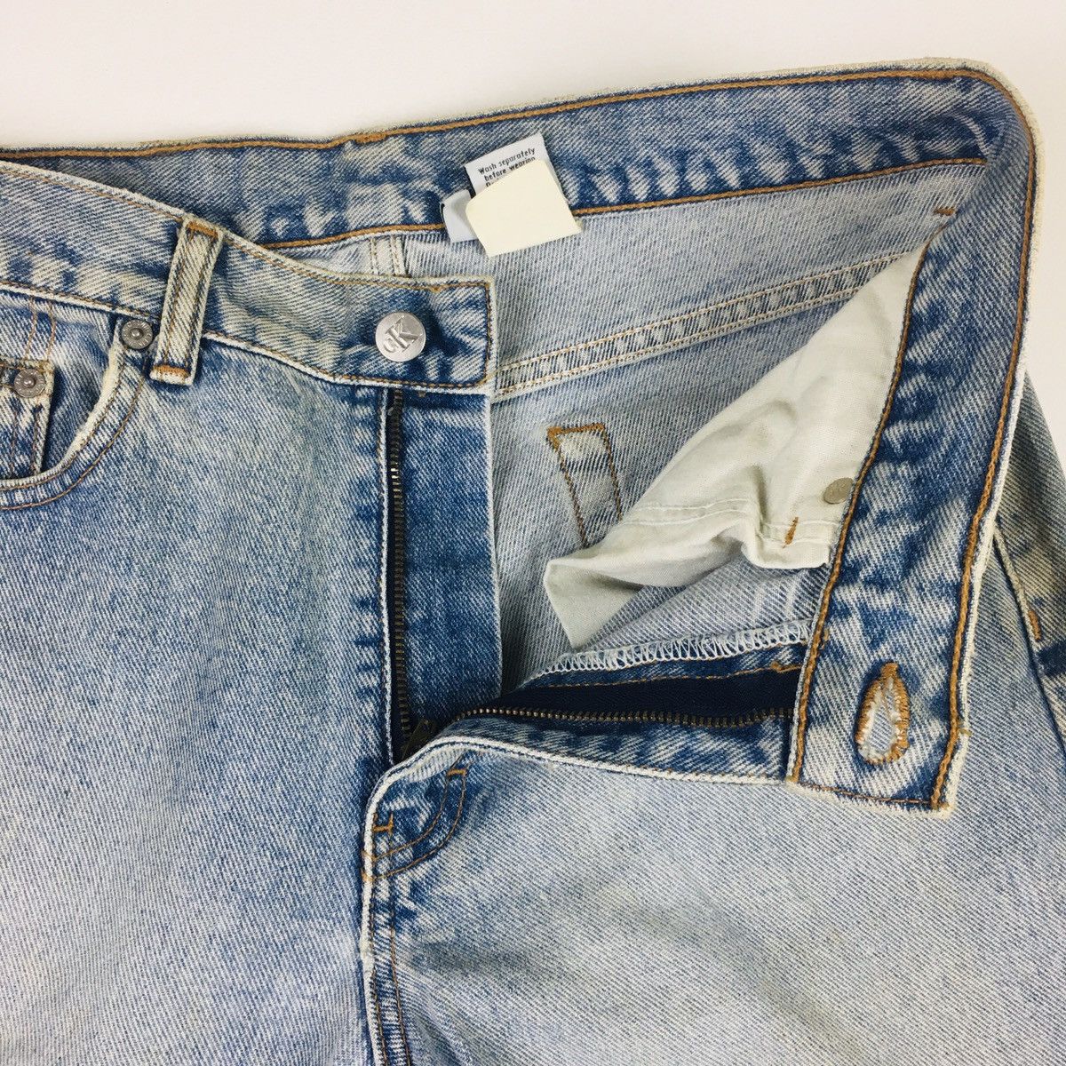 Calvin Klein Vintage Calvin Klein Flare Jean Made in USA Size US 31 - 9 Thumbnail