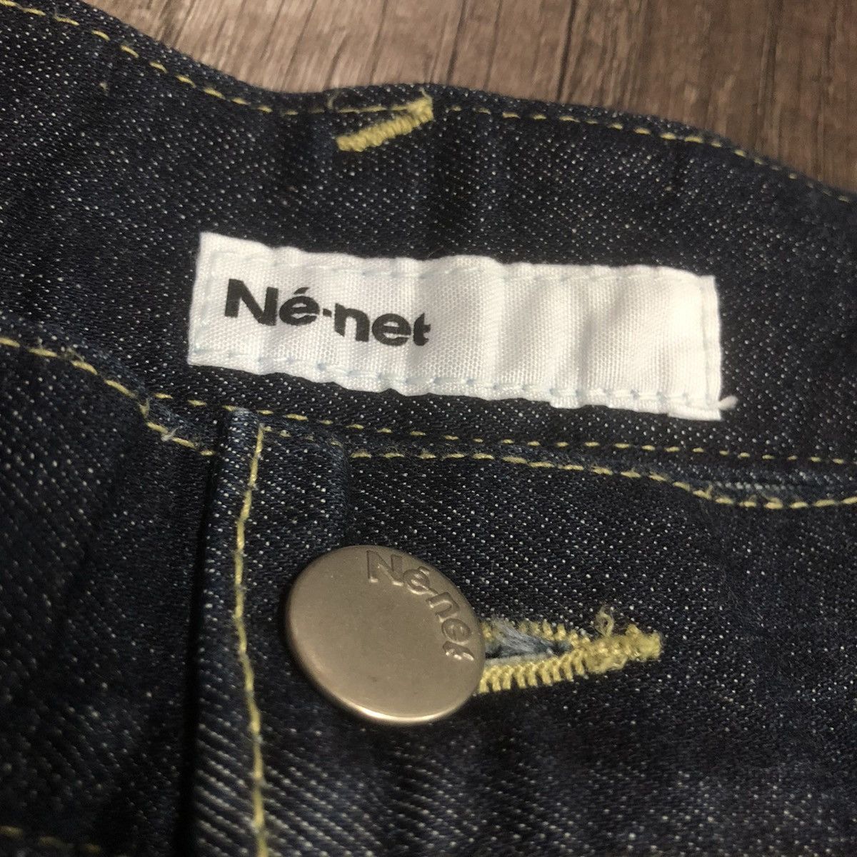 Issey Miyake × Ne-Net × Vintage Ne-net Issey Miyake Denim Jeans Japanese Designer Size 28" / US 6 / IT 42 - 12 Thumbnail