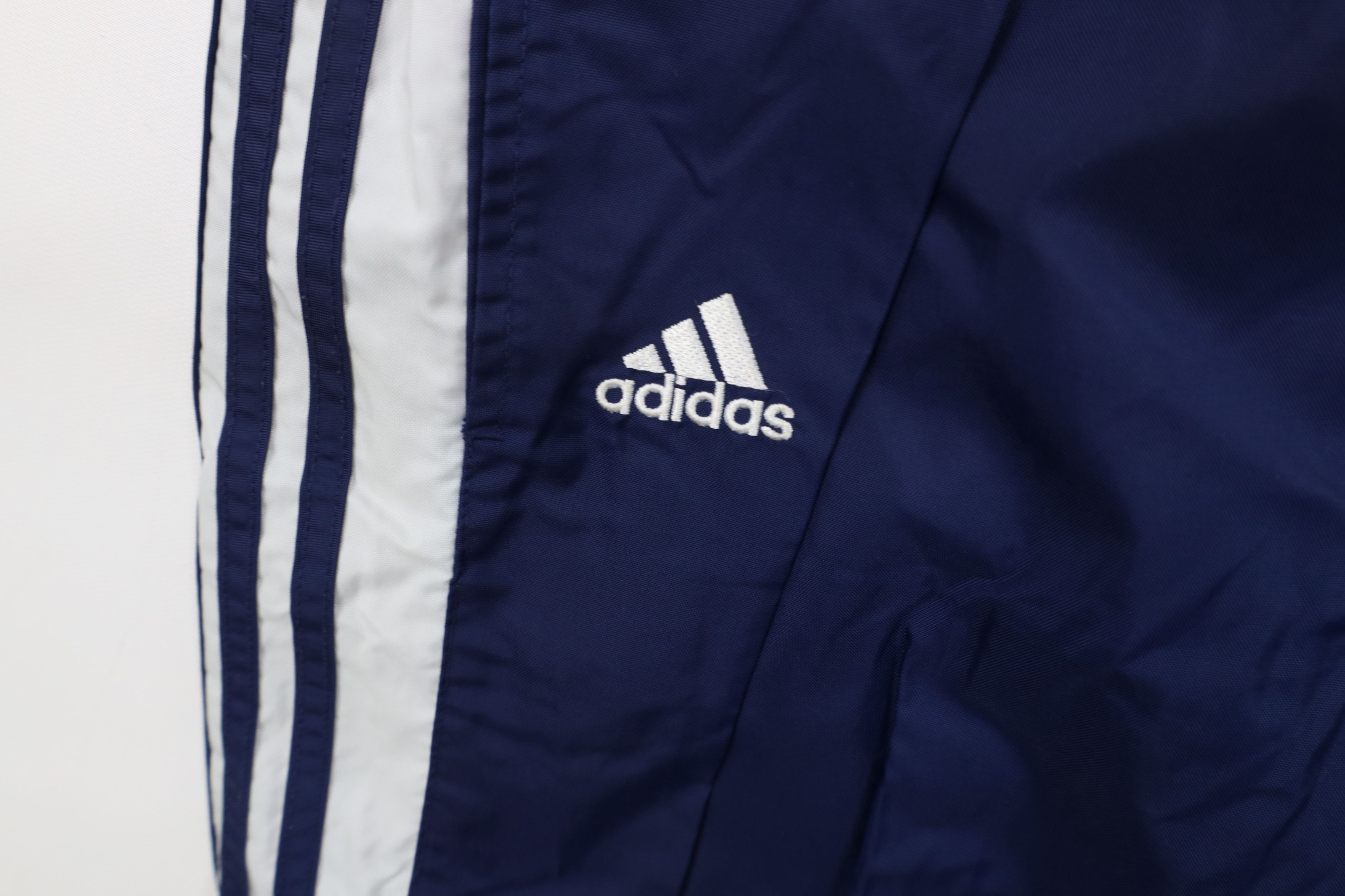 Adidas Vintage 90s Adidas Windbreaker Joggers Pants Blue Nylon Size US 40 / EU 56 - 6 Thumbnail