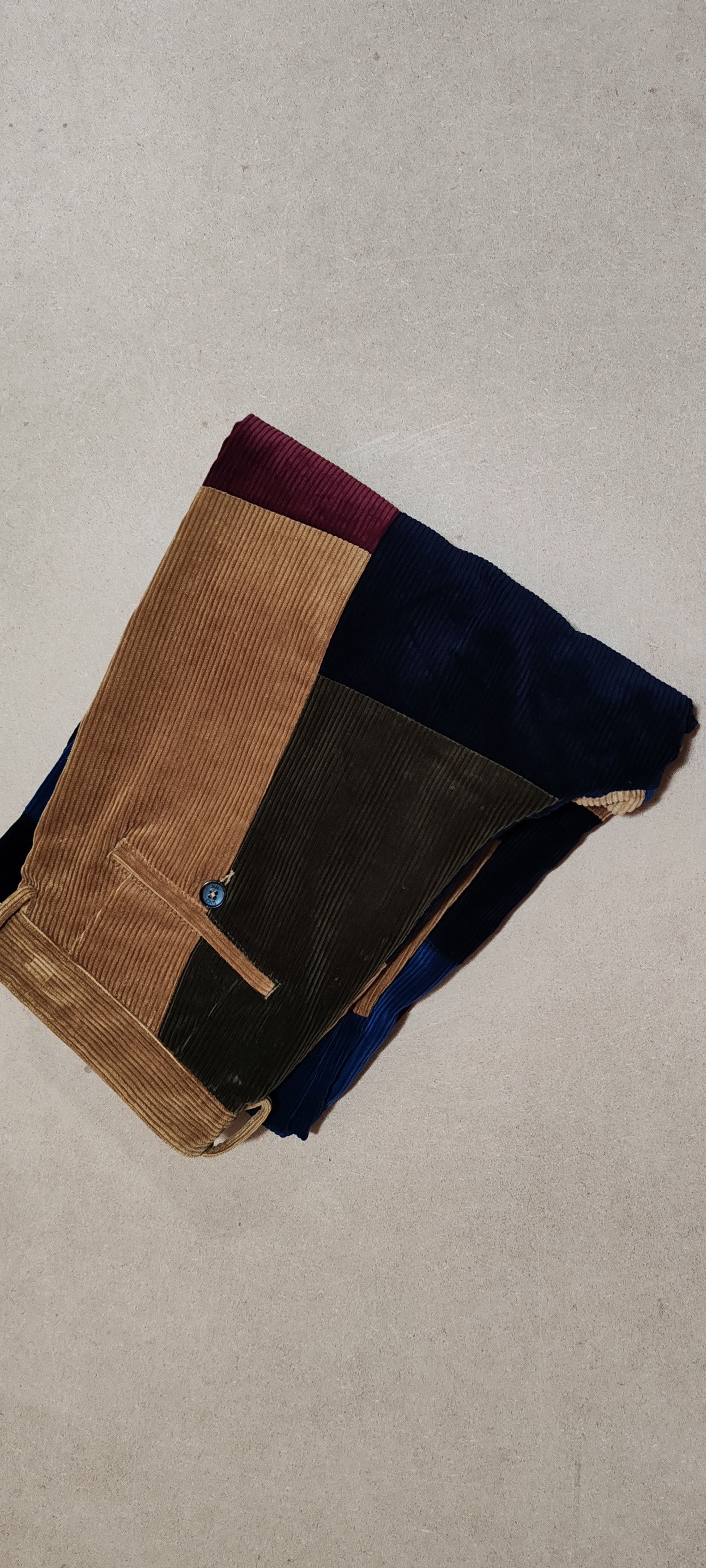 Baracuta Noah X Baracuta Double-Pleat Patchwork Corduroy Tg:32 Size US 32 / EU 48 - 16 Thumbnail