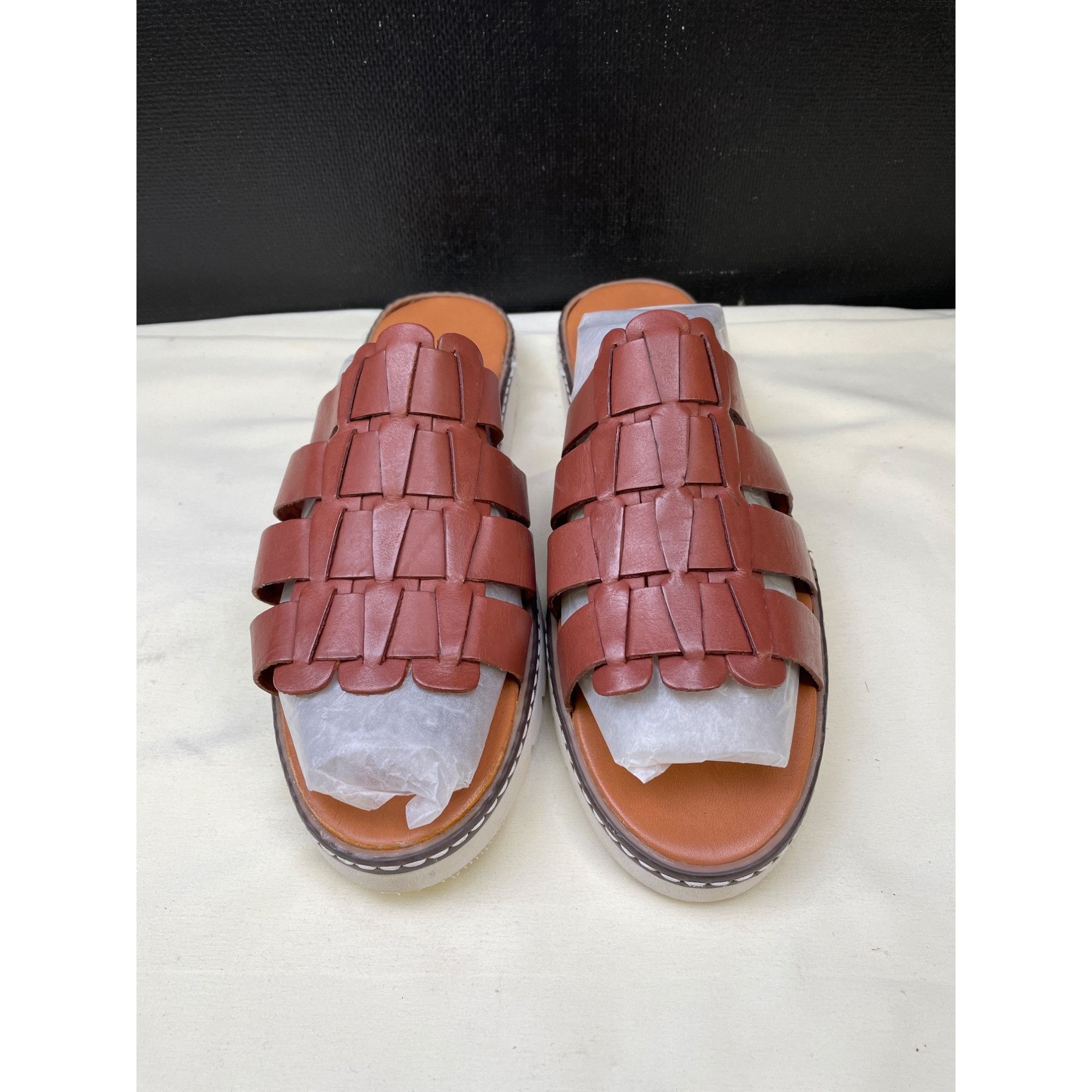 Other Bearpaw by Vanessa Womens Sandals Shoes Tan Cognac Size 11 S Size US 11 / IT 41 - 1 Thumbnail