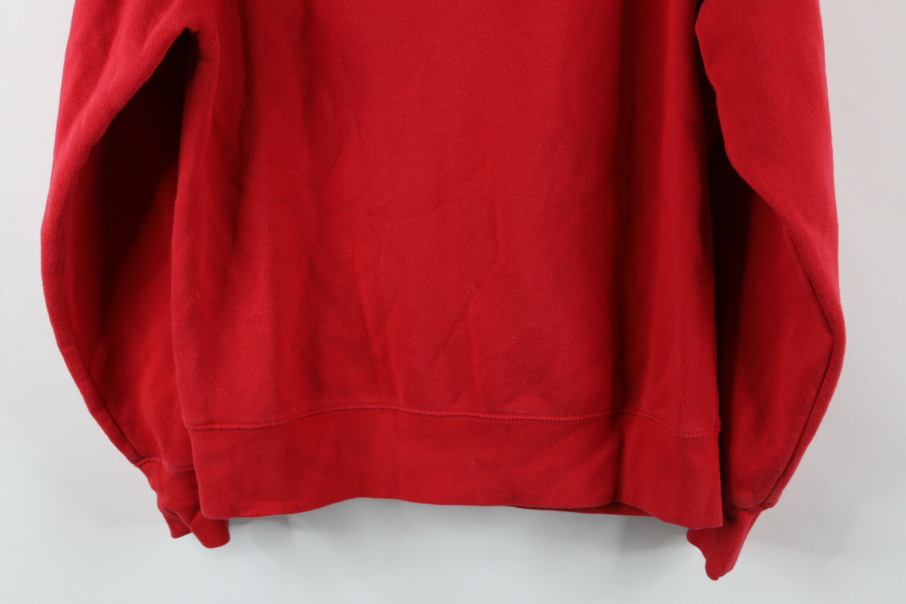 Jansport × Vintage Vintage 90s Rochester Warriors Crewneck Sweatshirt Red Size US S / EU 44-46 / 1 - 12 Thumbnail