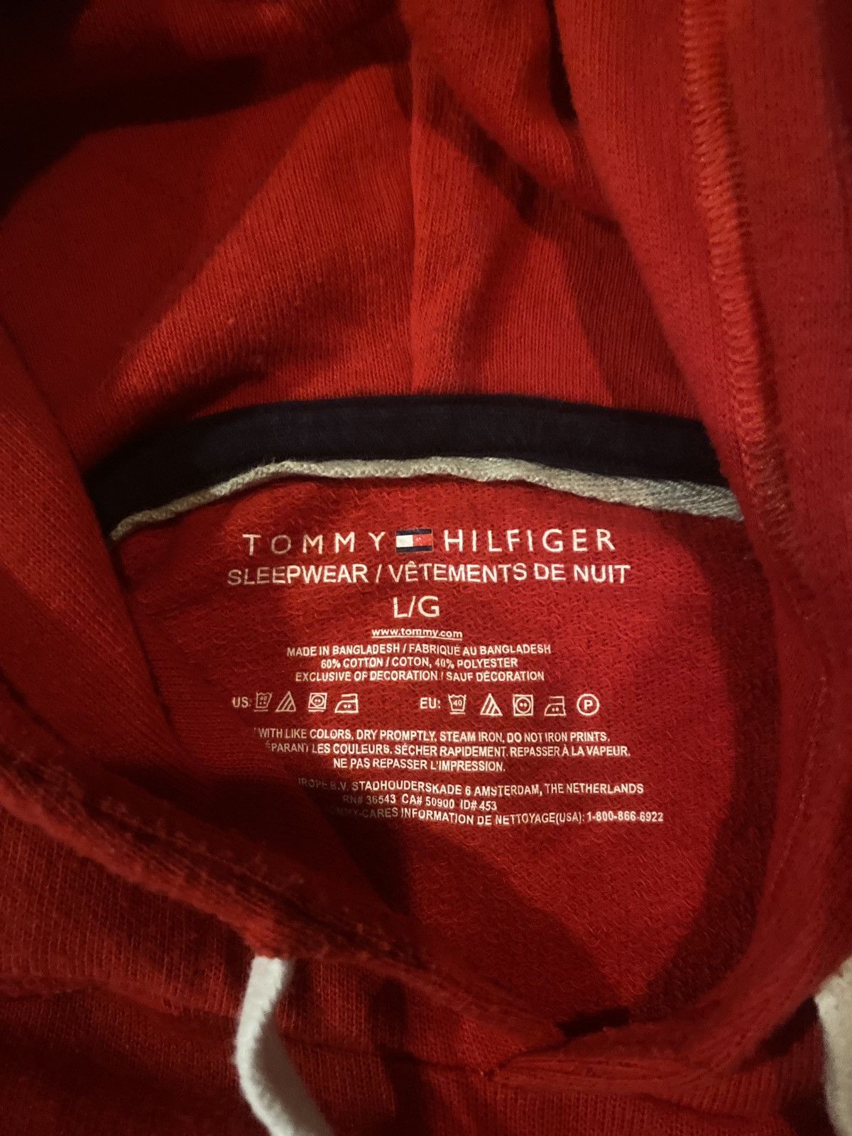 Tommy Hilfiger Tommy lightweight hoodie Size US L / EU 52-54 / 3 - 3 Thumbnail