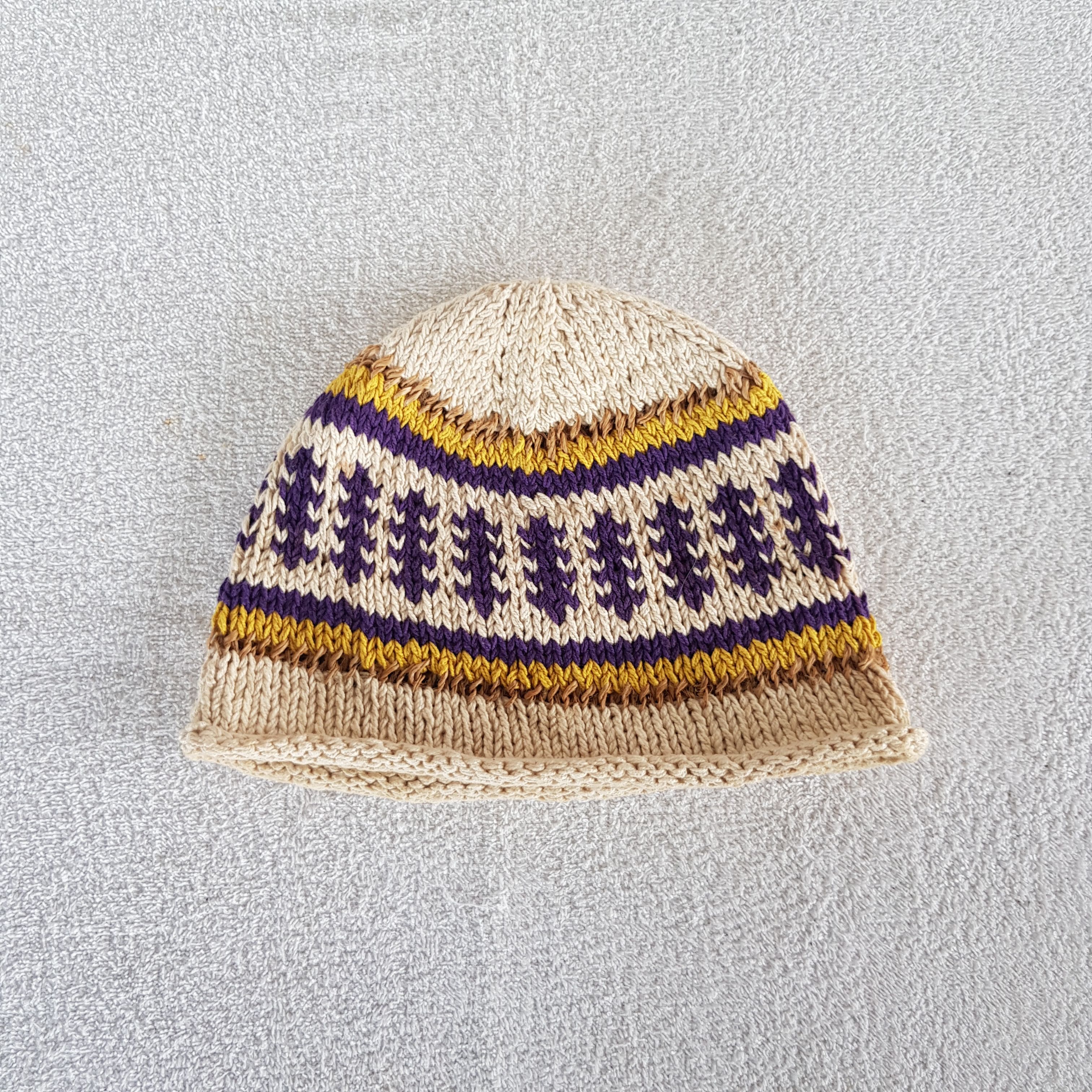 Japanese Brand Vintage Navajo Aztec Beanie Psychedelic Snow Caps Hats Size ONE SIZE - 5 Thumbnail