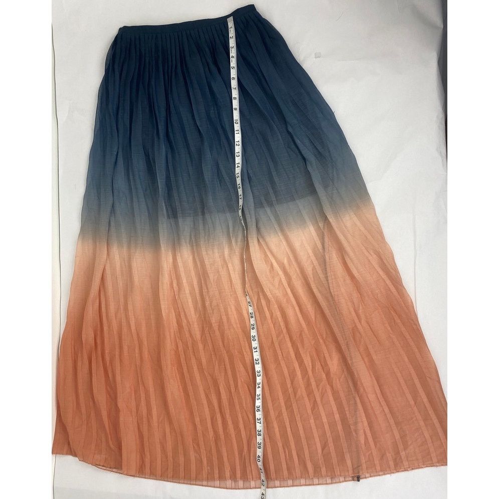 Cynthia Rowley Cynthia Rowley Sheer Ombre Brush Skirt Gypsy Boho - Small Size 28" / US 6 / IT 42 - 6 Thumbnail