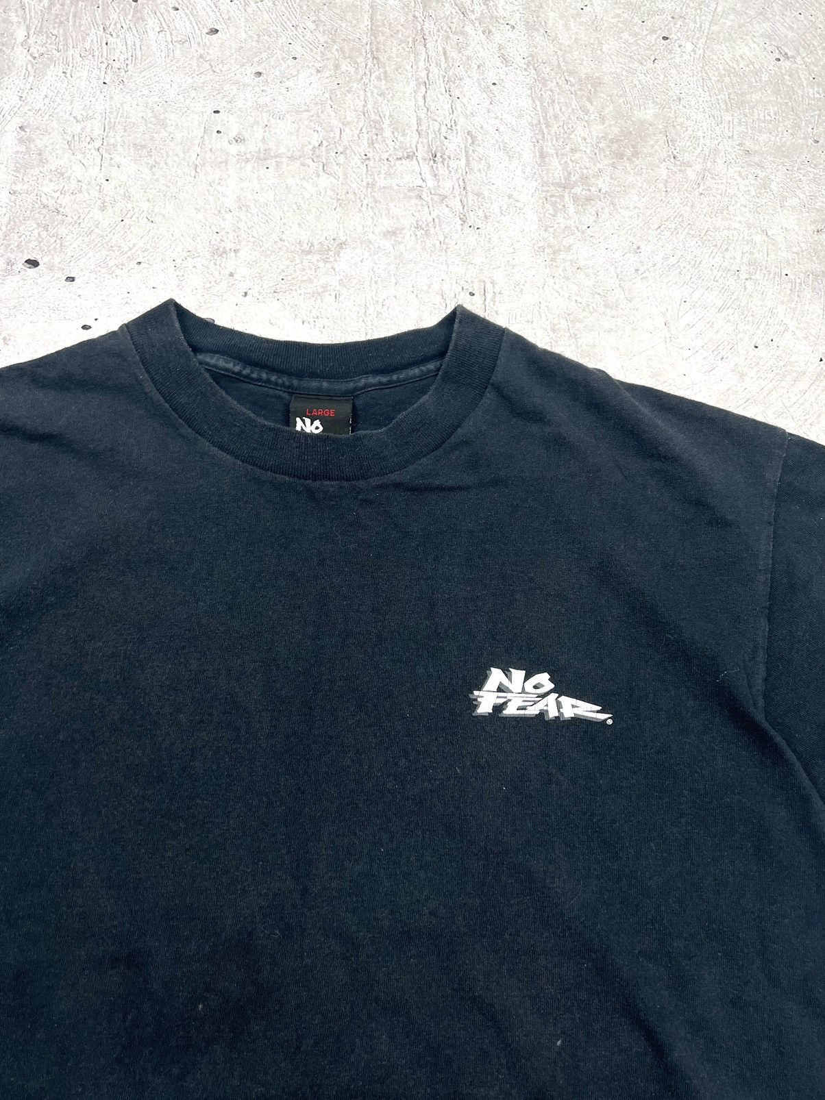 No Fear No Fear Vintage 1996 Single Stitch T-Shirt Size US L / EU 52-54 / 3 - 5 Thumbnail