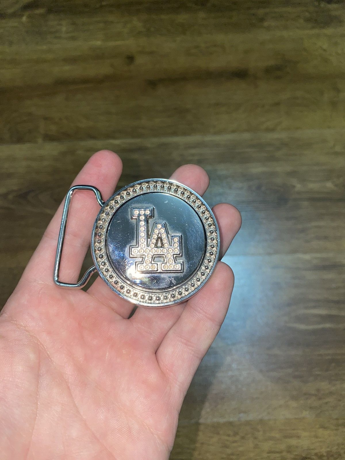 Vintage 🔥RARE VINTAGE RAP LA SPINNER ROTATING Buckle Belt🔥 Size ONE SIZE - 3 Thumbnail