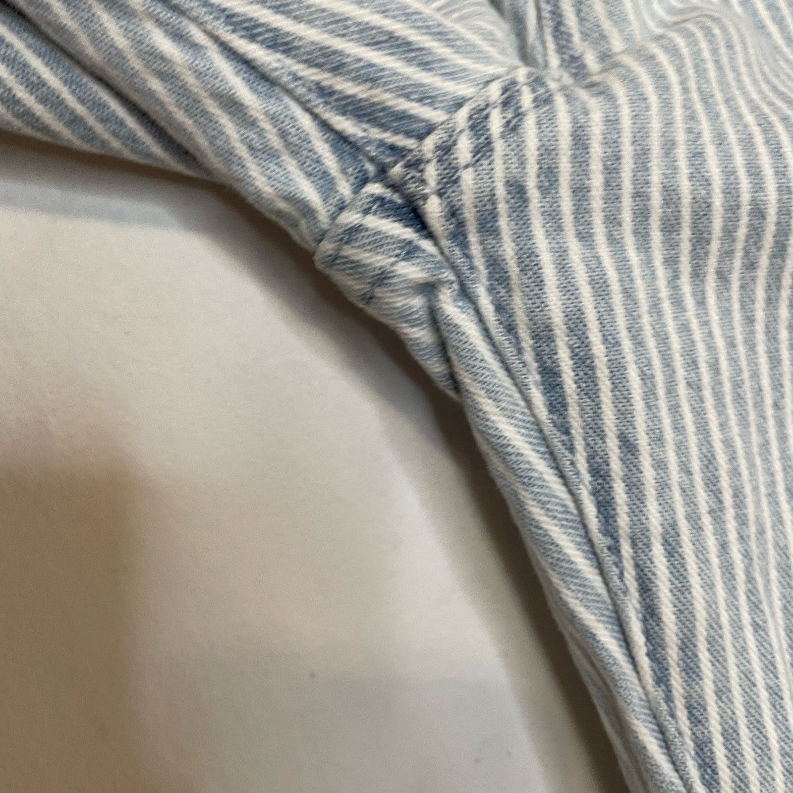 J.Crew J Crew Mercantile Striped Pants 27 Womens Career Skinny Size 28" / US 6 / IT 42 - 2 Thumbnail