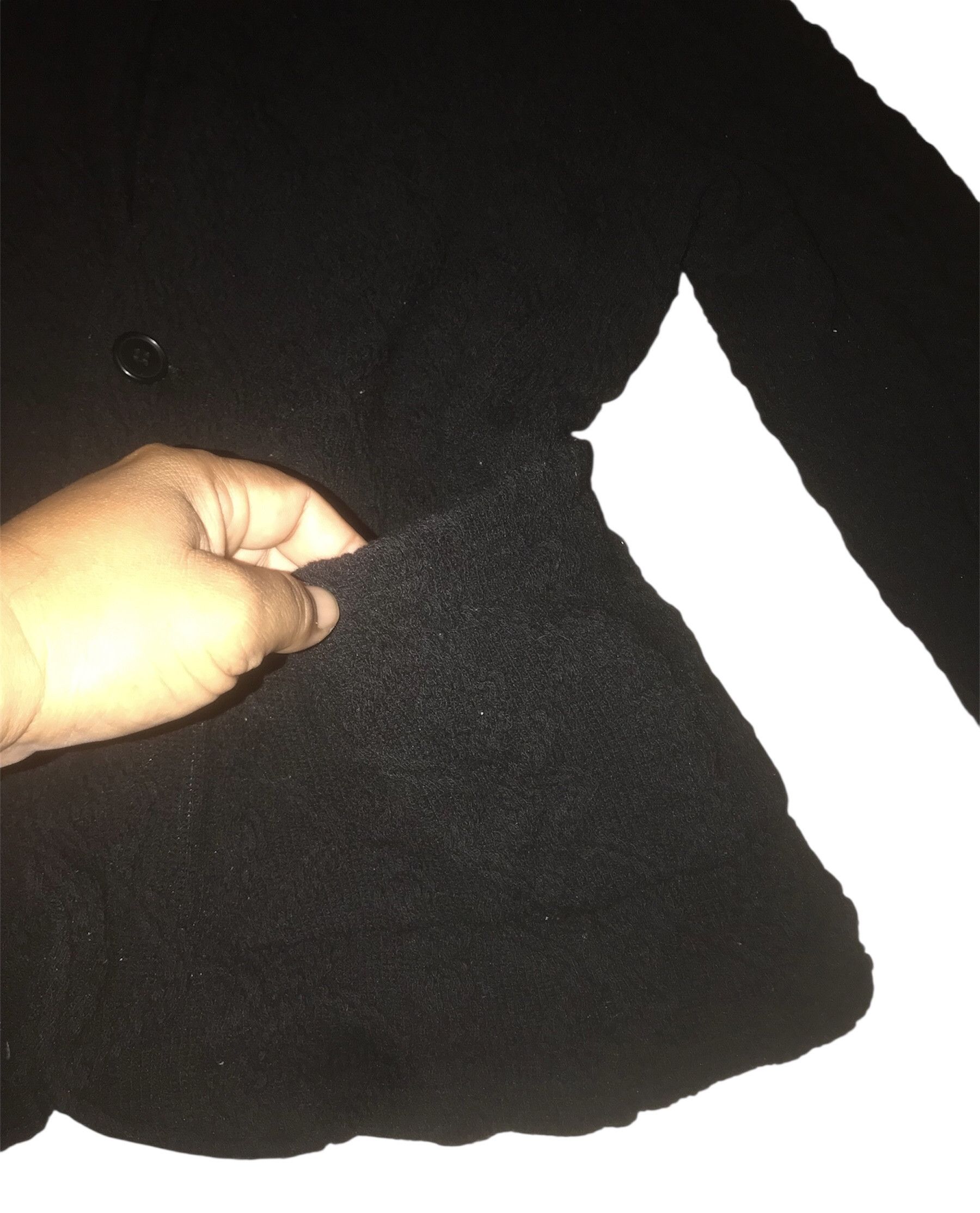 gomme Gomme By Yohji Yamamoto Strecthed Men Wool Knit Jacket Size US M / EU 48-50 / 2 - 3 Thumbnail