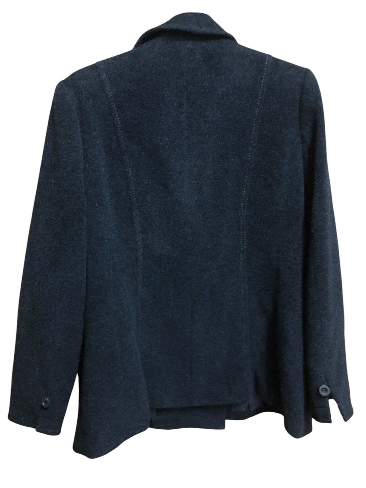 Kansai Yamamoto Kansai Bis Collection Wool Double Breast PEa Coat Size M / US 6-8 / IT 42-44 - 2 Thumbnail