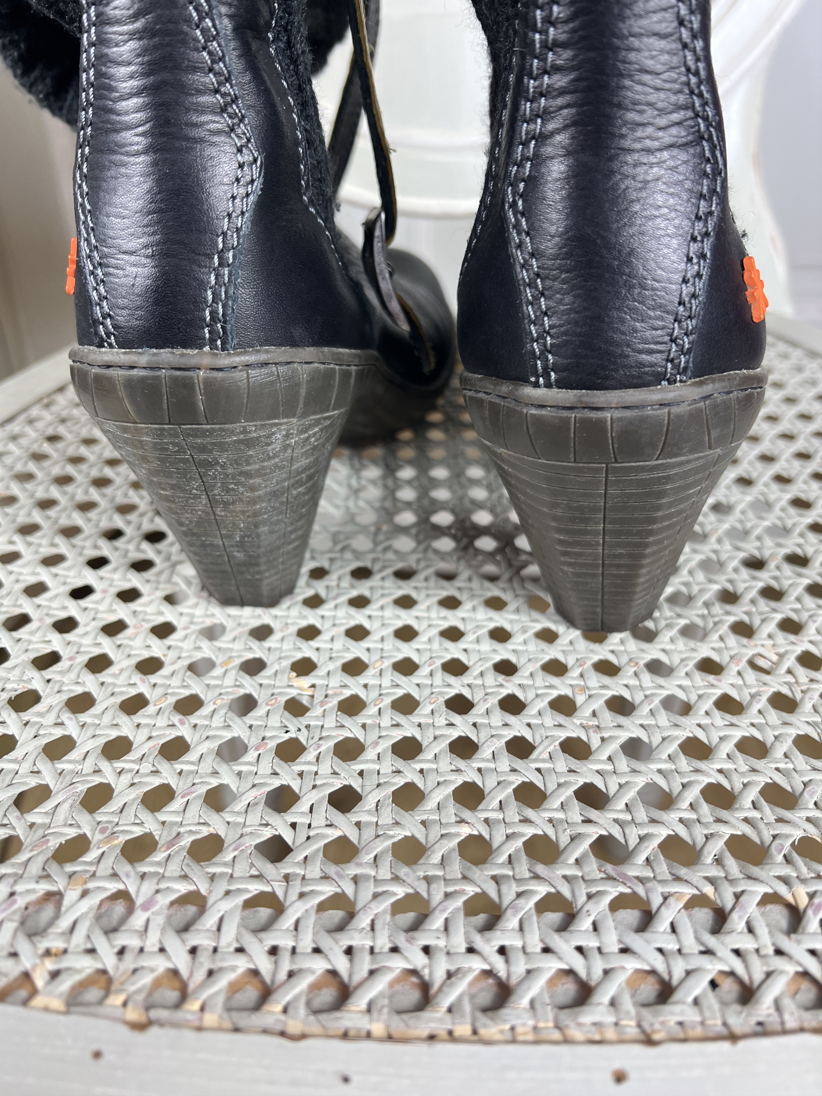 If Six Was Nine THE ART COMAPANY BOOTS WOOL LEATHER Size US 6 / IT 36 - 9 Thumbnail