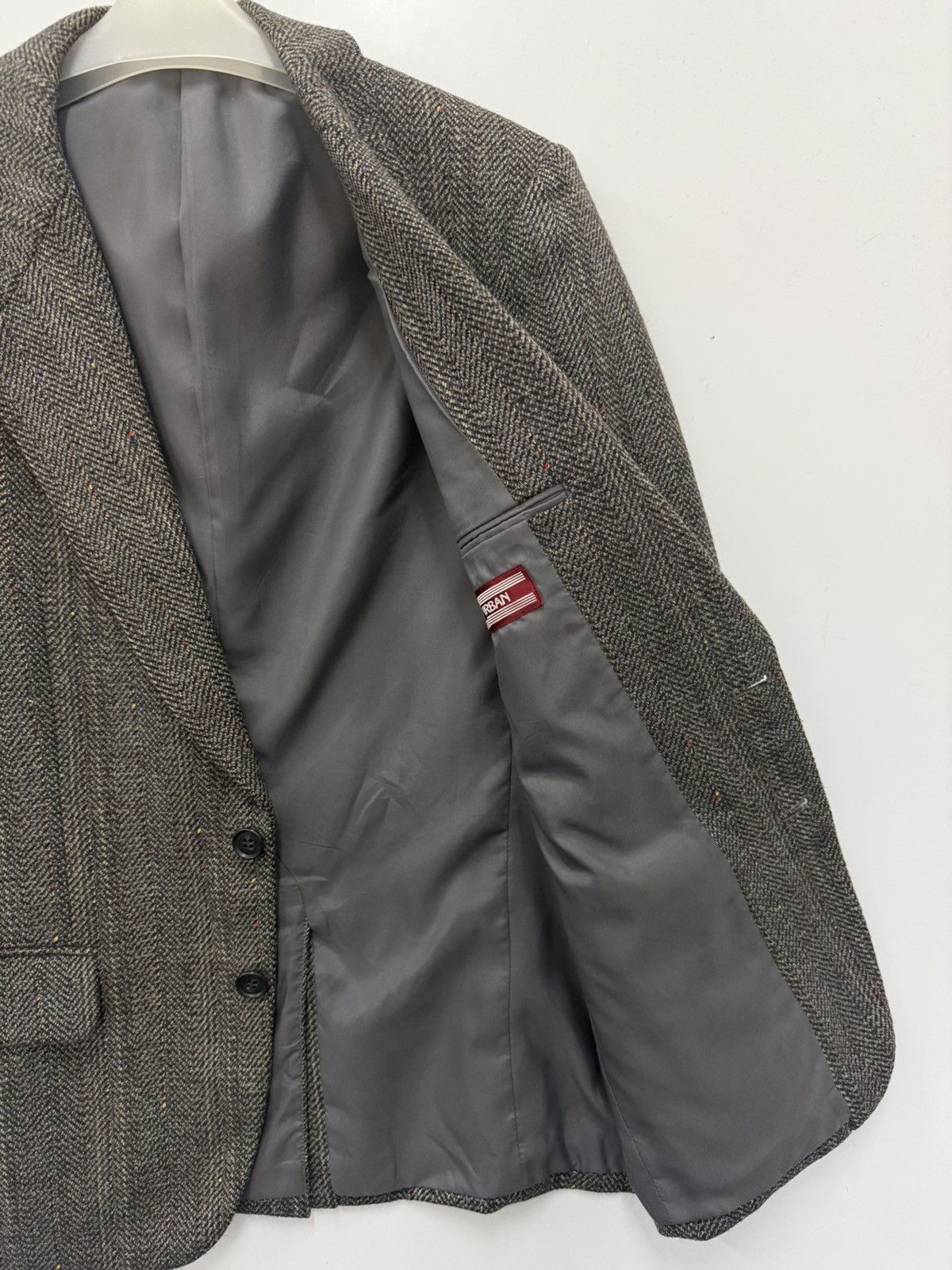 Japanese Brand 🔥 D'Urban Japan Tweed Herringbone Blazer Size US XS / EU 42 / 0 - 6 Thumbnail