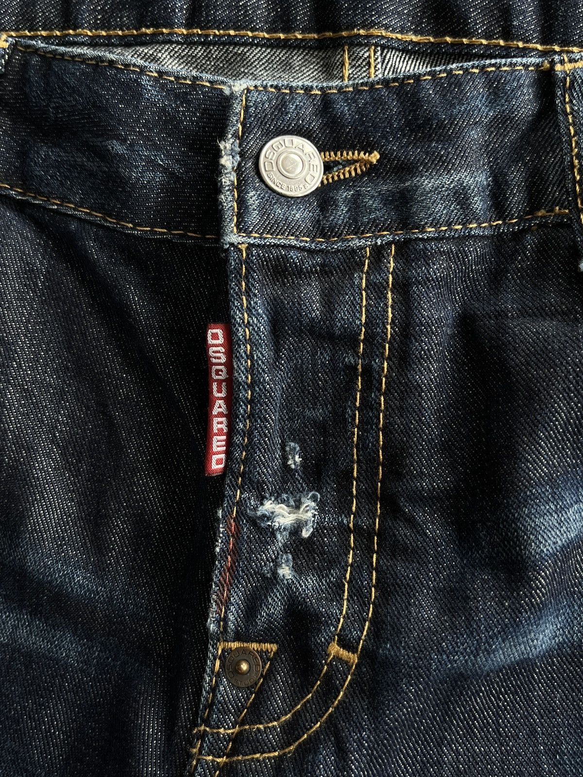 Dsquared2 RARE DSQUARED2 CAPRI JEANS SHORTS with Embroideries Archive Size US 36 / EU 52 - 11 Thumbnail