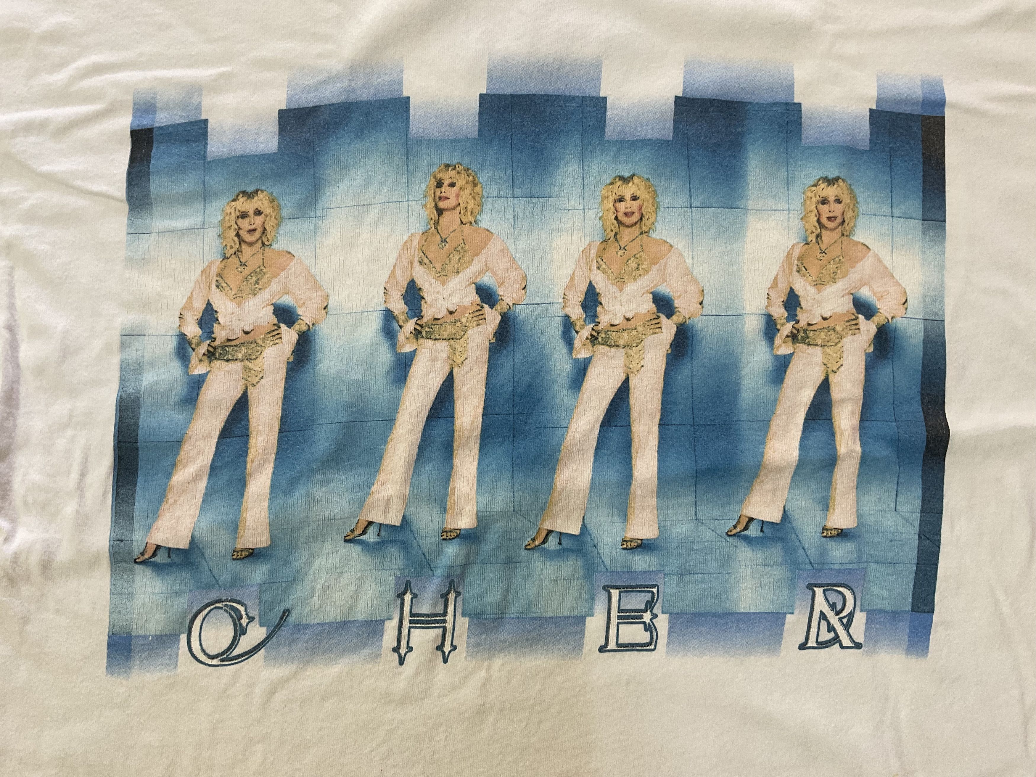 Vintage Vintage Cher Living Proof Farewell Tour 2002 T-Shirt Size US L / EU 52-54 / 3 - 3 Thumbnail
