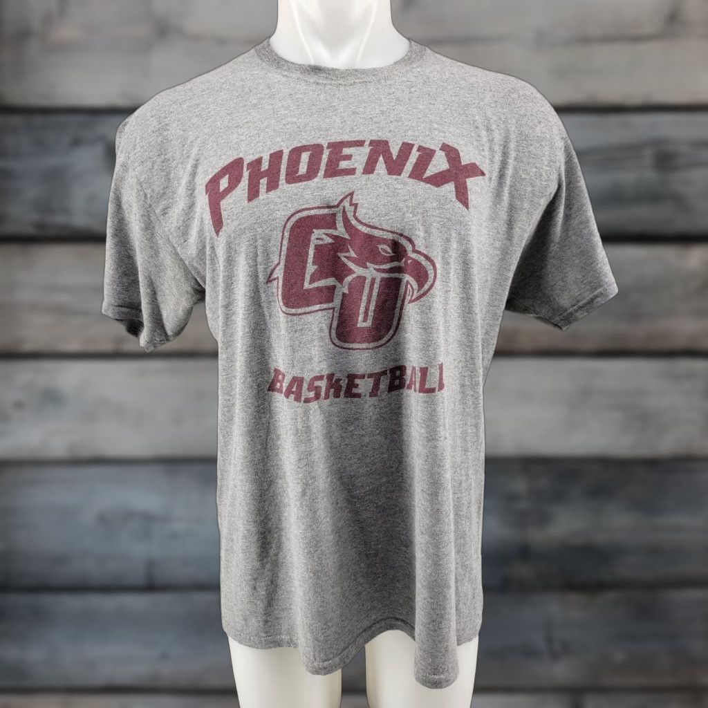 Jerzees Cumberland University Phoenix T-Shirt Gray Size Large Size US L / EU 52-54 / 3 - 1 Thumbnail