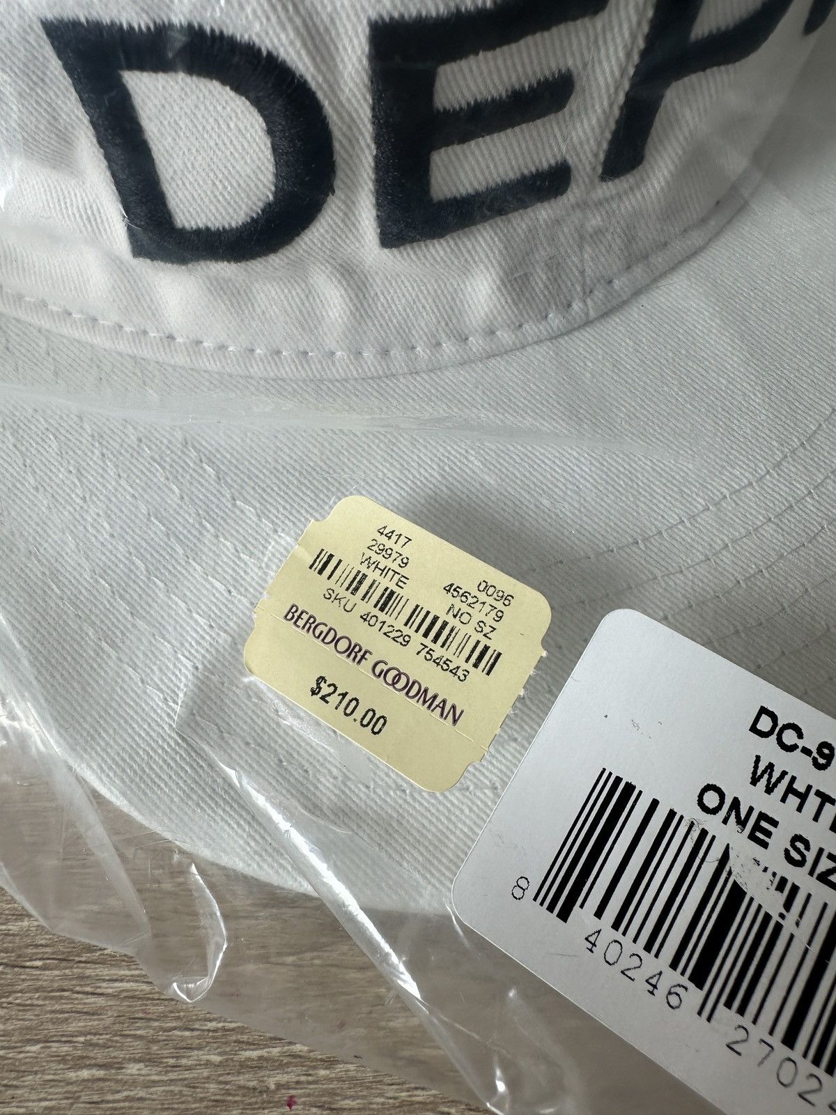 Gallery Dept. Gallery Dept. Logo Embroidered Hat White Size ONE SIZE - 8 Thumbnail