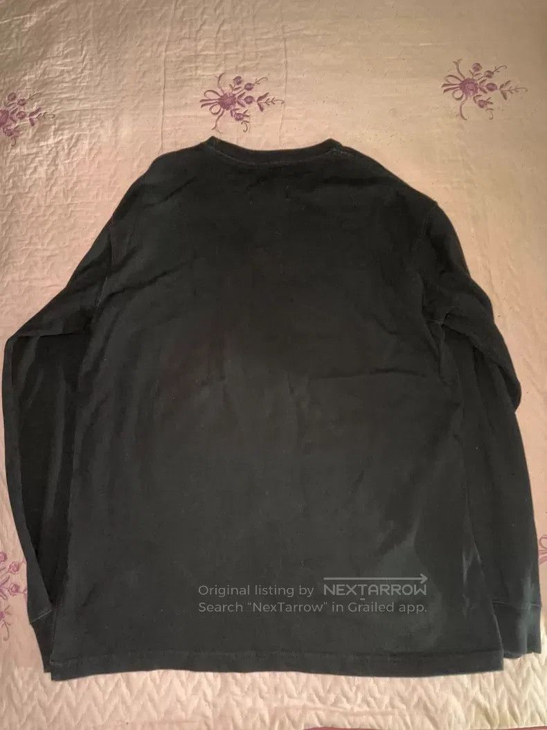 Yohji Yamamoto Yohji Yamamoto Slogan Logo Long Sleeve T-Shirt Size US XXL / EU 58 / 5 - 3 Thumbnail