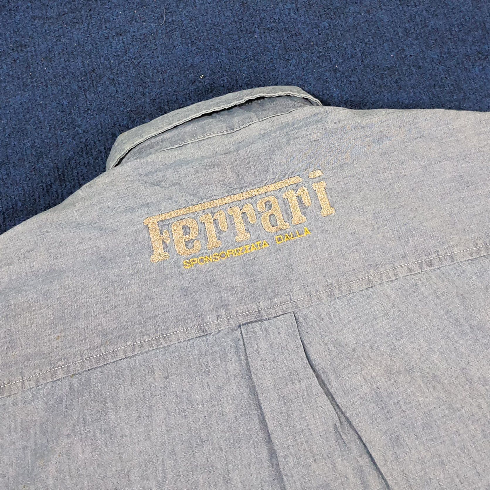 Ferrari × Vintage Vintage Magneti Marelli FERRARI Motorsports Button Shirt Size US L / EU 52-54 / 3 - 4 Thumbnail