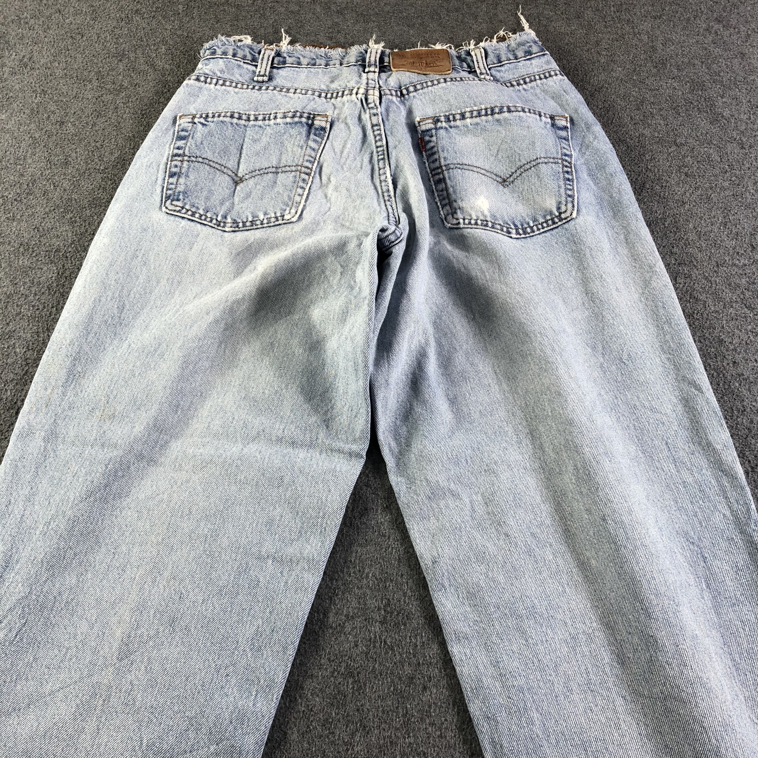 Levi's × Vintage Vintage Light Wash Levis 535 Jeans-J4471 Size US 30 / EU 46 - 4 Thumbnail
