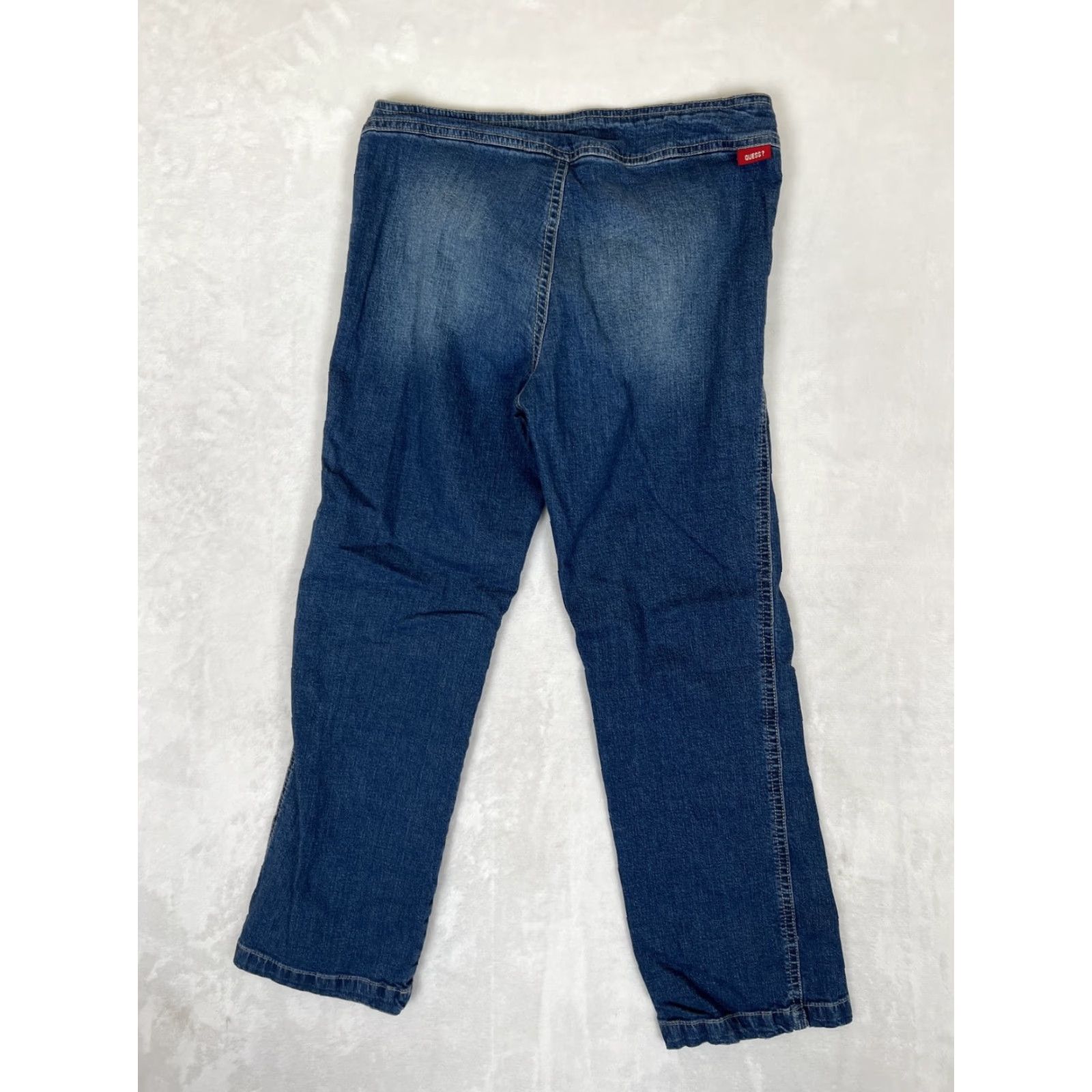 Guess VINTAGE GUESS Capri Jeans Women's 27 Low Rise Blue Y2K Size 27" / US 4 / IT 40 - 6 Thumbnail