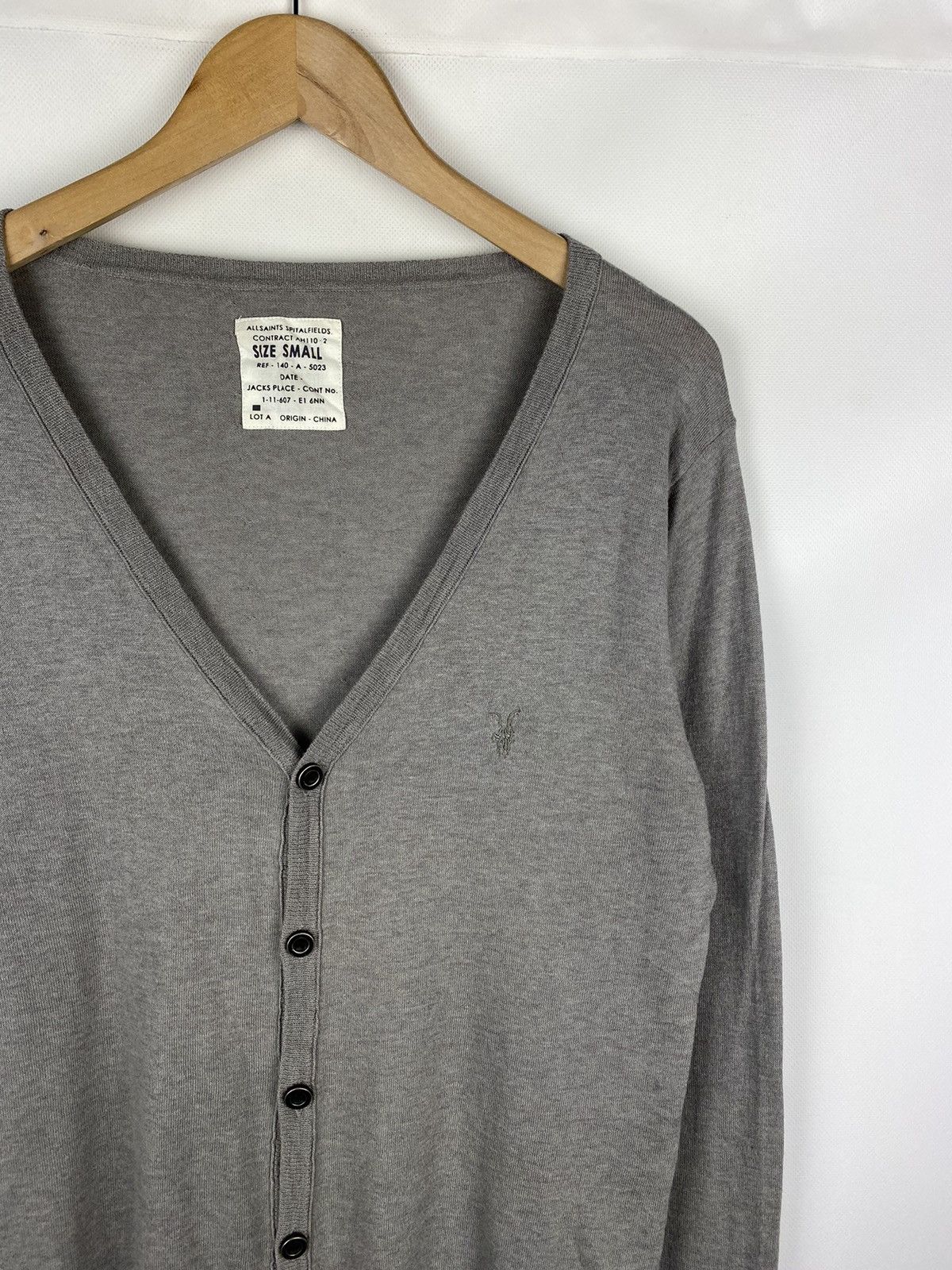 Allsaints Allsaints men’s Core LS Cardigan Sweater size S Size US S / EU 44-46 / 1 - 5 Thumbnail