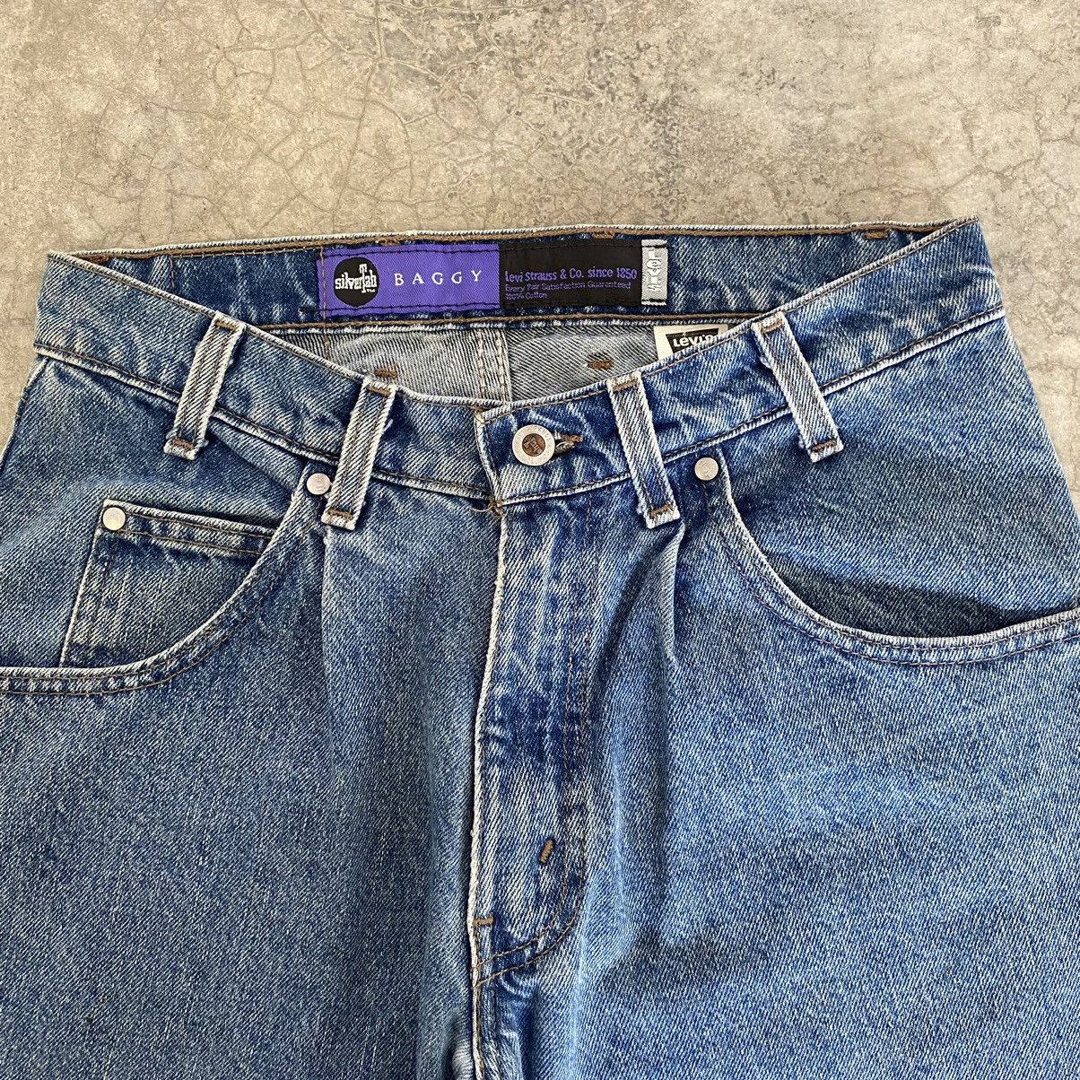 Levi's Vintage 1994 Levi’s Silvertab Pleated Baggy Denim Jeans Size US 29 - 11 Thumbnail