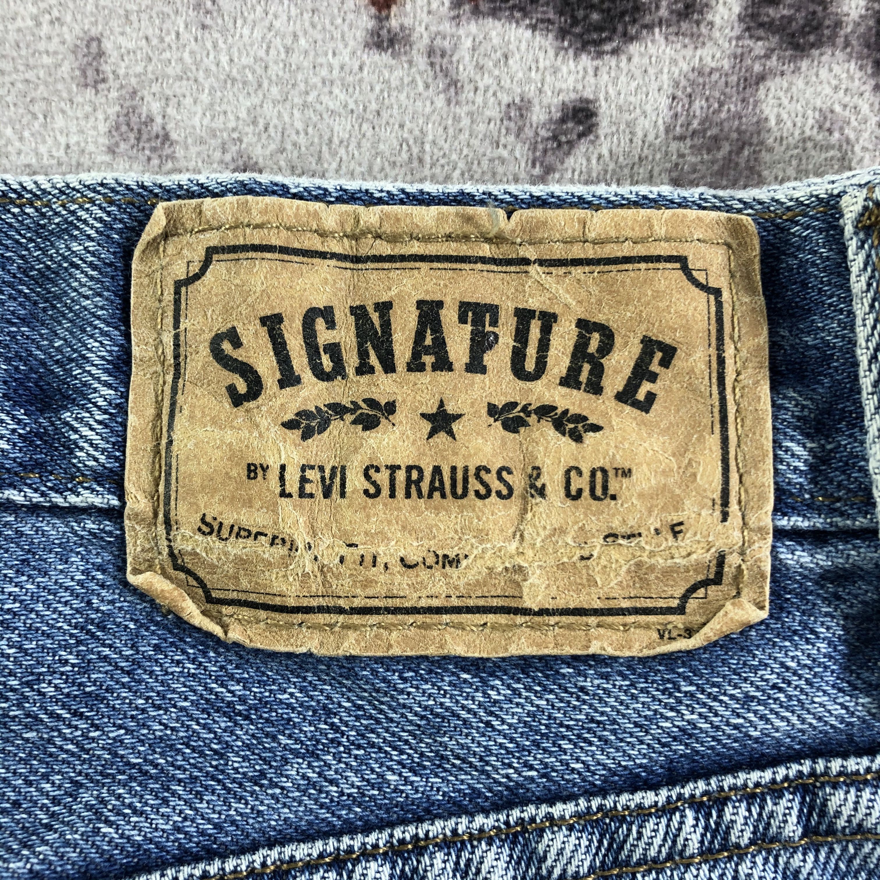 Levi's × Vintage Vintage Blue Wash Levis Signature Jeans-JM3382 Size US 35 - 6 Thumbnail