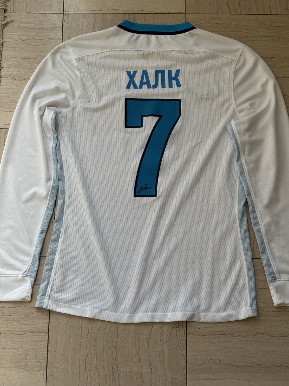 Nike ZENIT SAINT PETERSBURG 15-16 AUTHENTIC HULK LONG-SLEEVE AWAY Size US S / EU 44-46 / 1 - 1 Thumbnail
