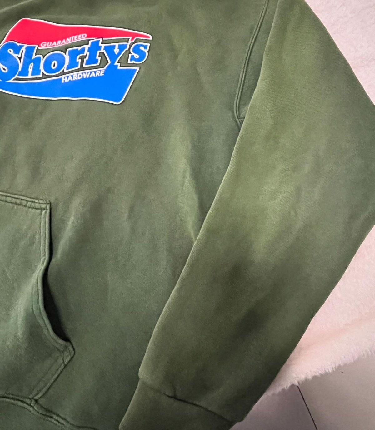 Shorty's Skateboards × Vintage Vintage Shorty’s Skateboard Hoodie Sun Fade made in USA Size US S / EU 44-46 / 1 - 5 Thumbnail