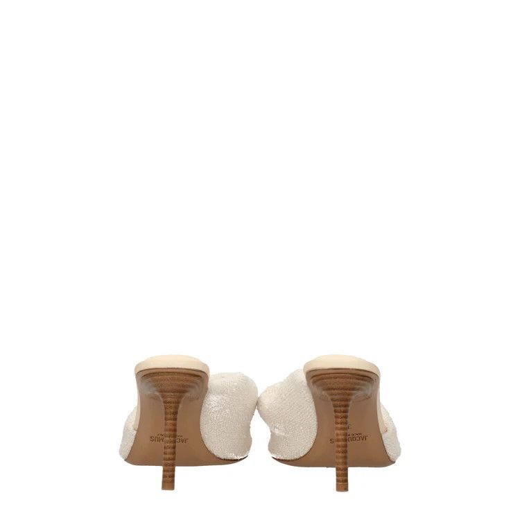Jacquemus ob1o1e1124 Fabric Sandals in Beige Size US 6 / IT 36 - 5 Thumbnail