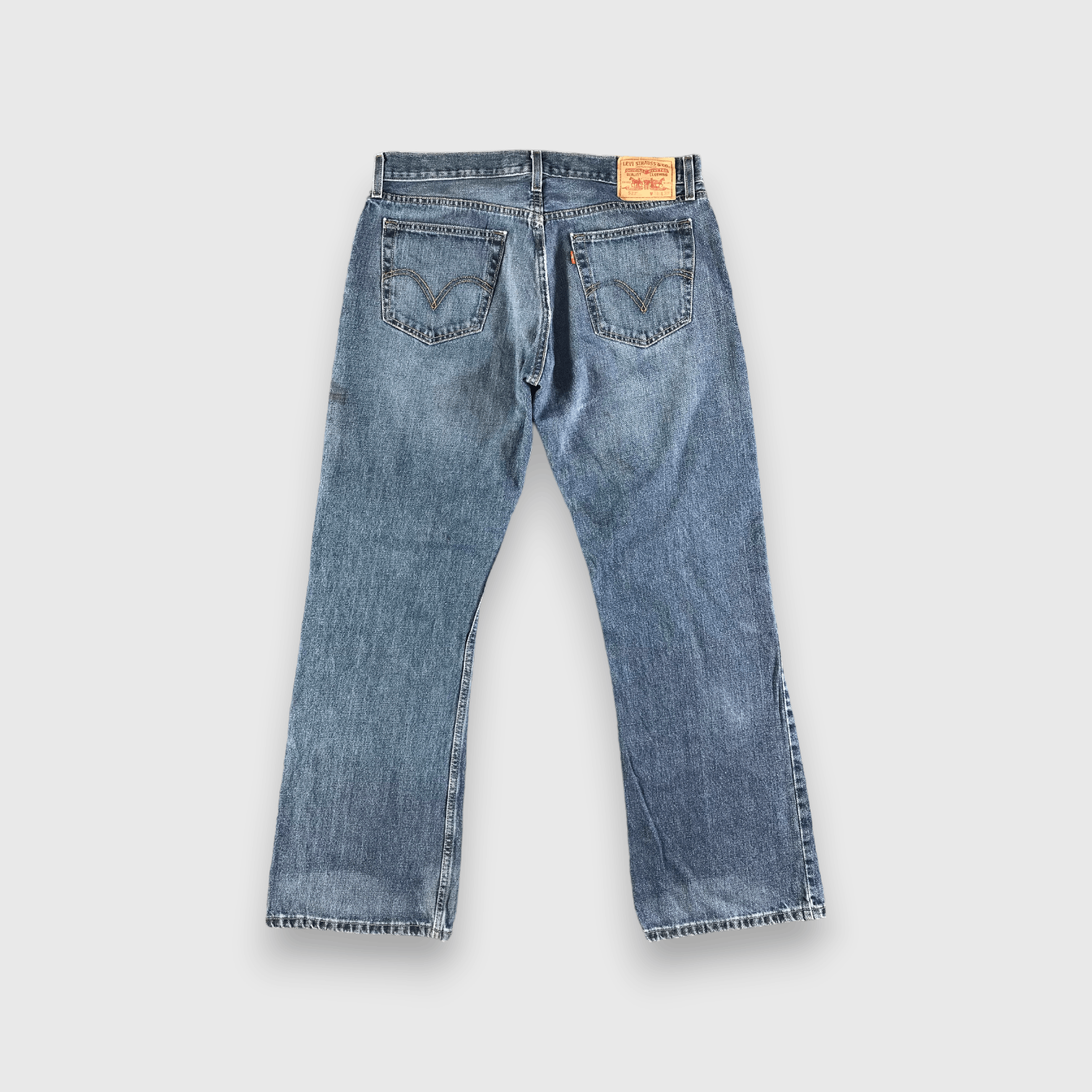 Levi's Vintage Blue Wash Levis 527 Jeans-J3401 Size 36" / US 14 / IT 50 - 2 Thumbnail