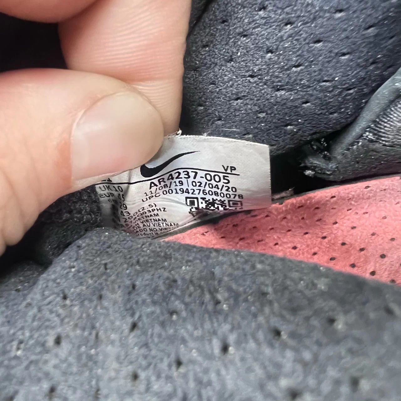 Fear of God × Nike Fog Black 45 CH7291 jacket Size US 12 / EU 45 - 8 Thumbnail