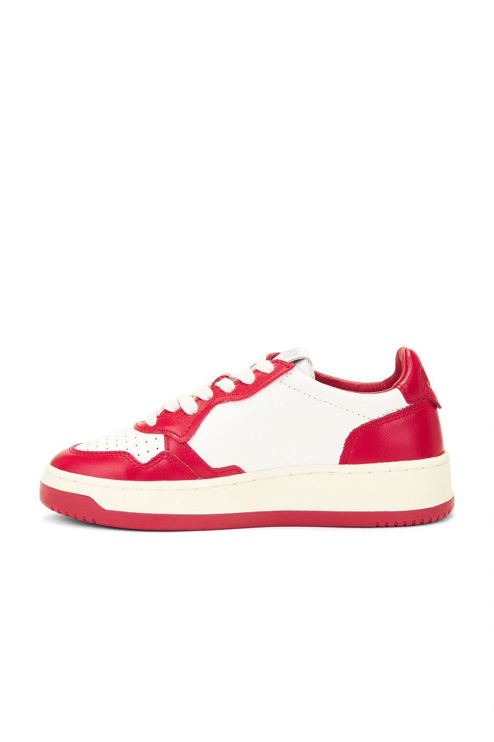 AUTRY o1y0725 Leather Low-Top Sneakers in Red/White Size US 9 / IT 39 - 2 Thumbnail