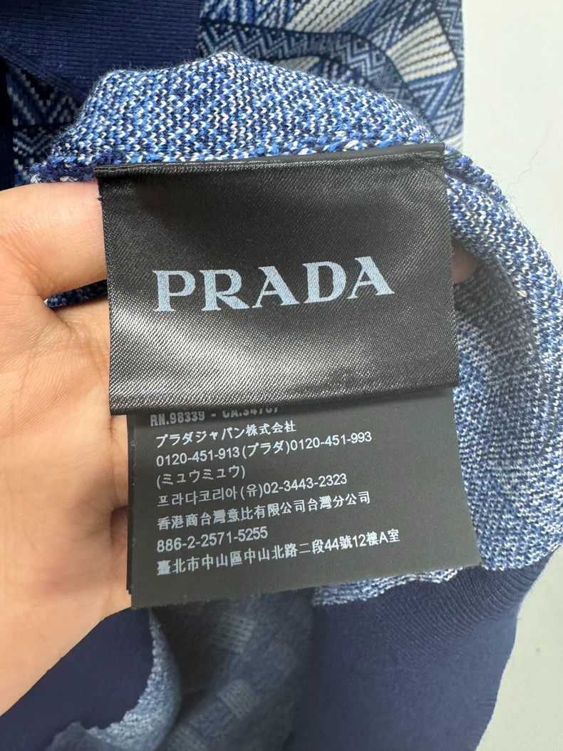Prada Prada 18aw wool polo sweater 2501-Nextarrow Size US M / EU 48-50 / 2 - 5 Thumbnail