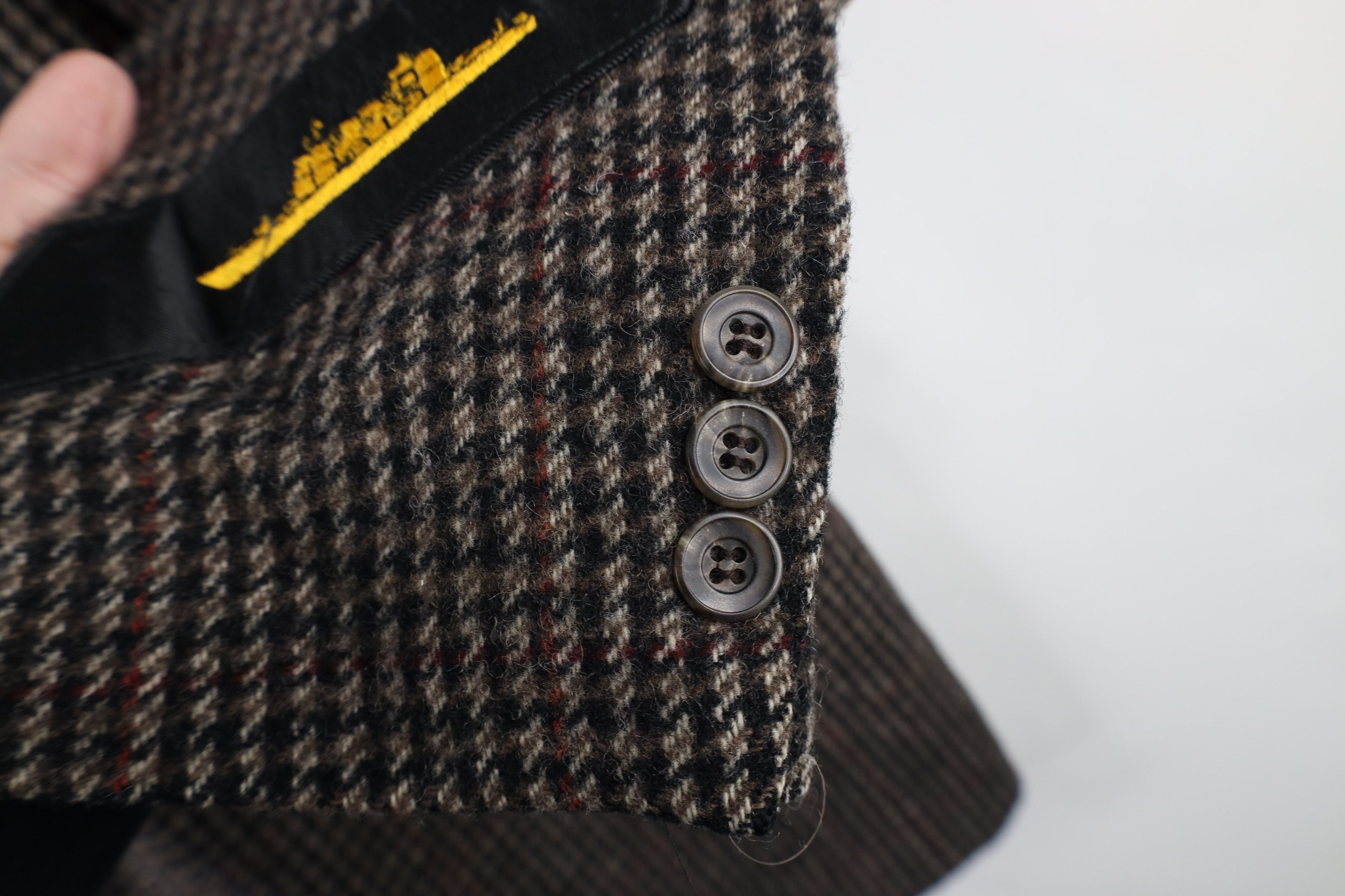 Vintage Vintage 90s Houndstooth Boat Captain Blazer Suit Jacket USA Size US L / EU 52-54 / 3 - 7 Thumbnail