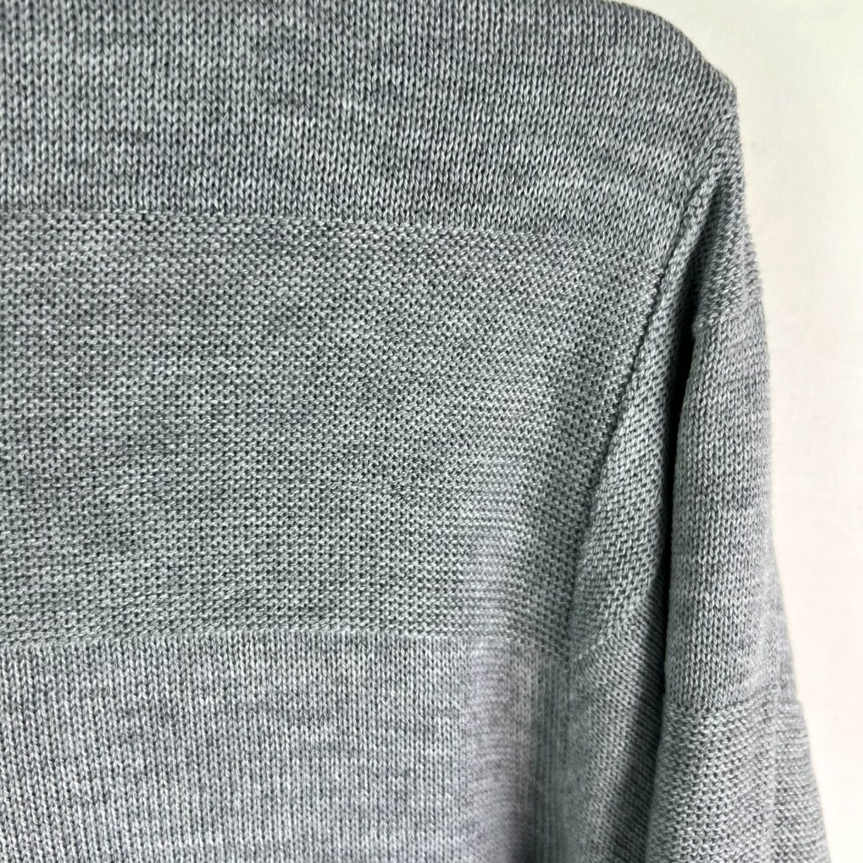 Vintage Ablanche NY V Neck Acrylic Pullover Sweater Mens L Heather Gray NWT Size US L / EU 52-54 / 3 - 4 Thumbnail
