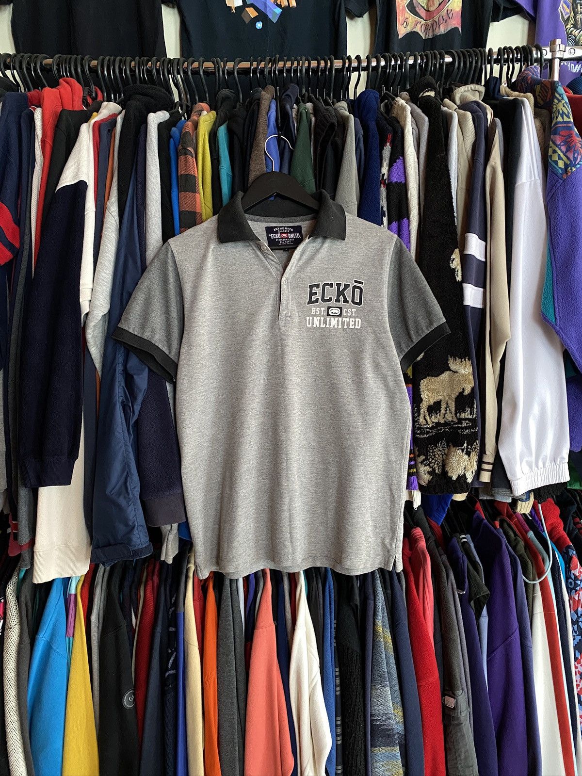 Ecko Unltd. VINTAGE ECKO UNLTD NEW YORK POLO SHIRT Y2k Size US S / EU 44-46 / 1 - 1 Thumbnail