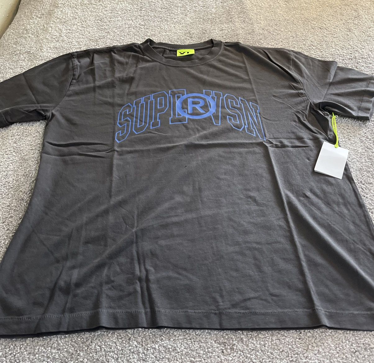 Supervsn Supervsn Black and Blue Theme T-Shirt Size US XL / EU 56 / 4 - 2 Thumbnail