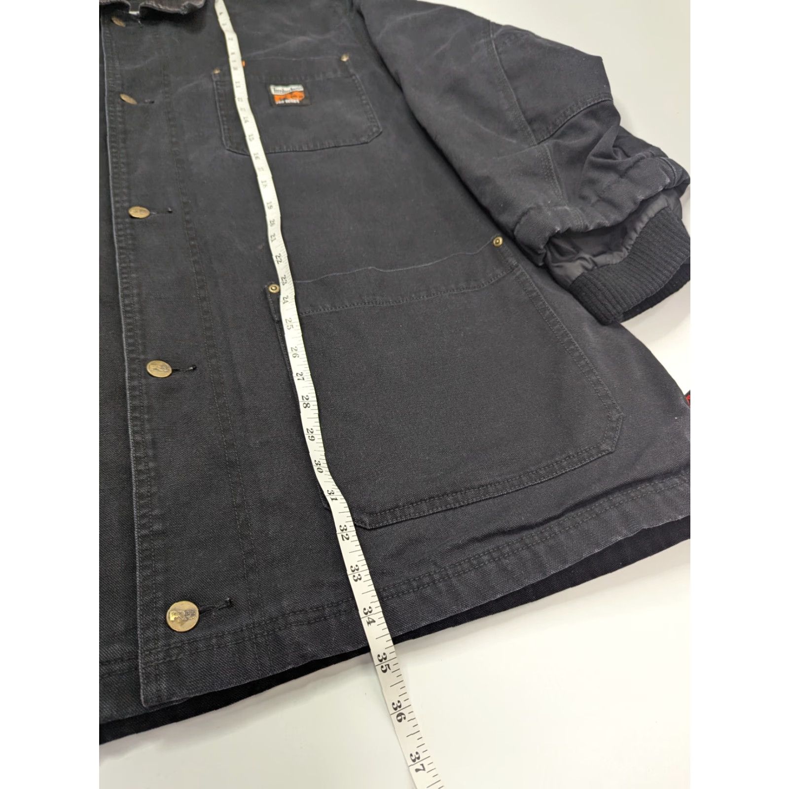Timberland Timberland Pro Series Polartec Canvas Barn Chore Coat Black Workwear Mens 2XL Size US XXL / EU 58 / 5 - 5 Thumbnail