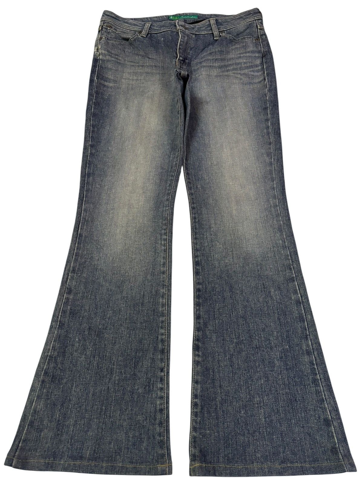 Japanese Brand Vtg Y2k SQJ by Bobson Japan Flared Jeans Size US 32 / EU 48 - 1 Thumbnail