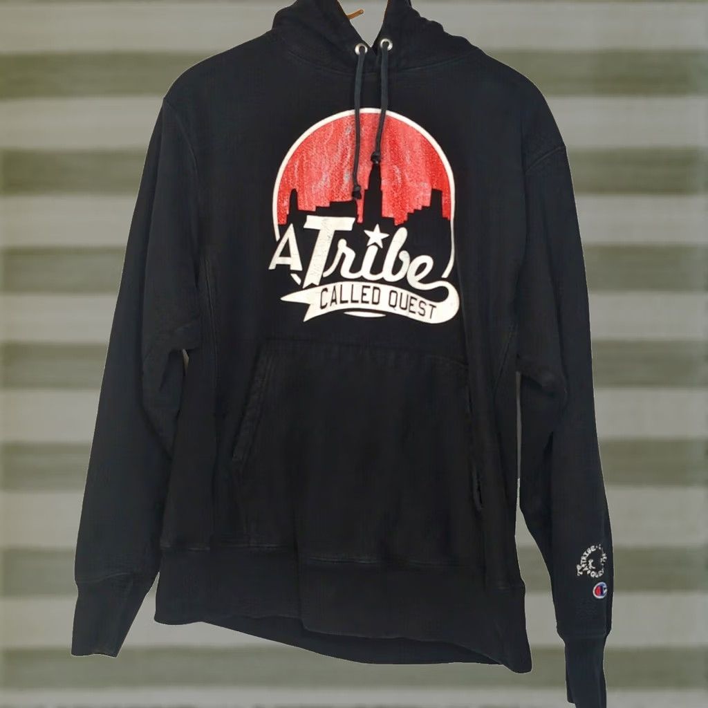 Champion Nike Sweatshirt Champion Reverse Weave M Hoodie Hip Hop Band NYC Size US M / EU 48-50 / 2 - 1 Thumbnail