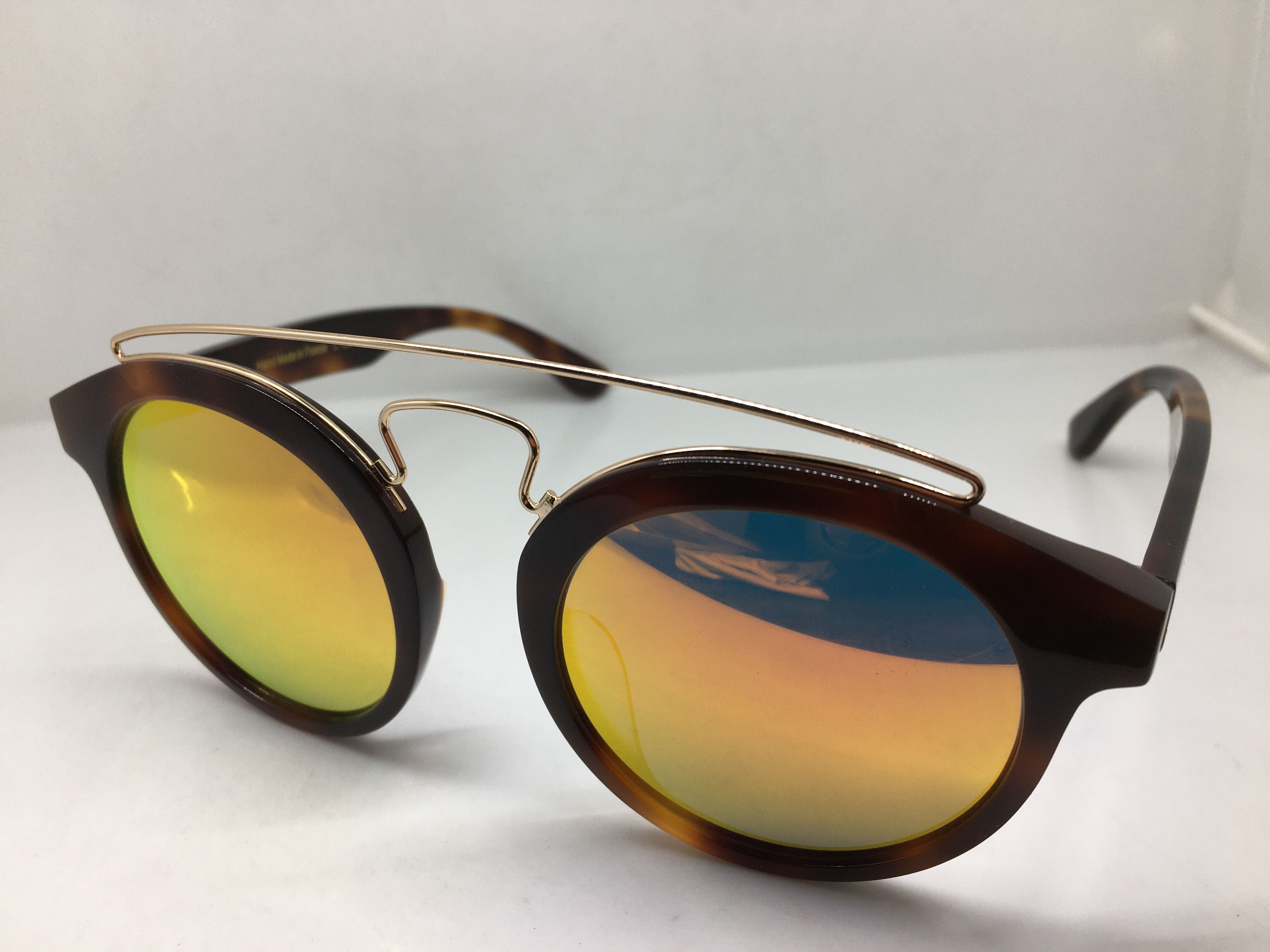 Other EOS Handmade Acetate Tortoise Round Sunglasses Frame Size ONE SIZE - 3 Thumbnail