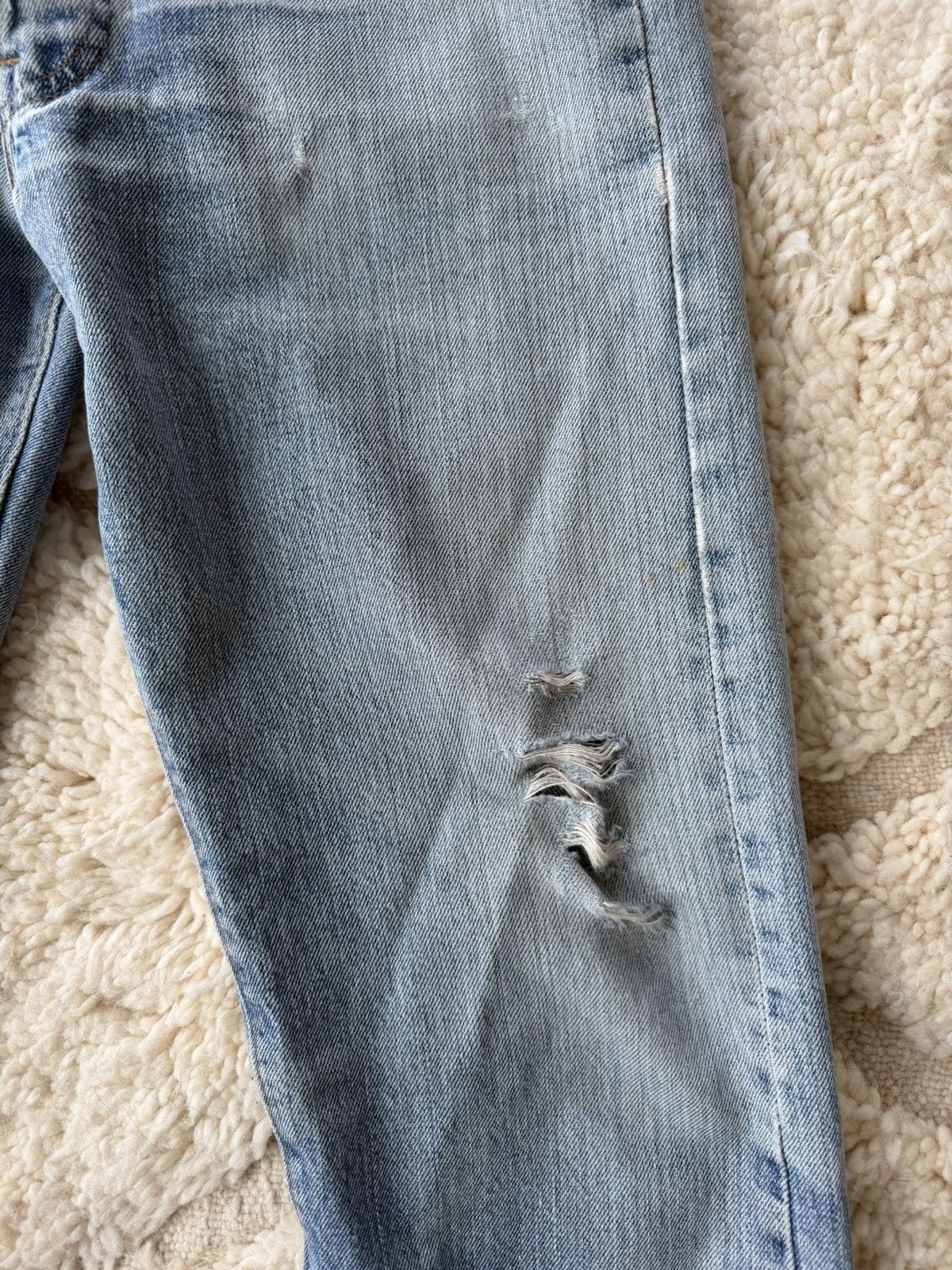Levi's Vintage Clothing Vintage Levis 505 Repaired Size US 30 / EU 46 - 3 Thumbnail