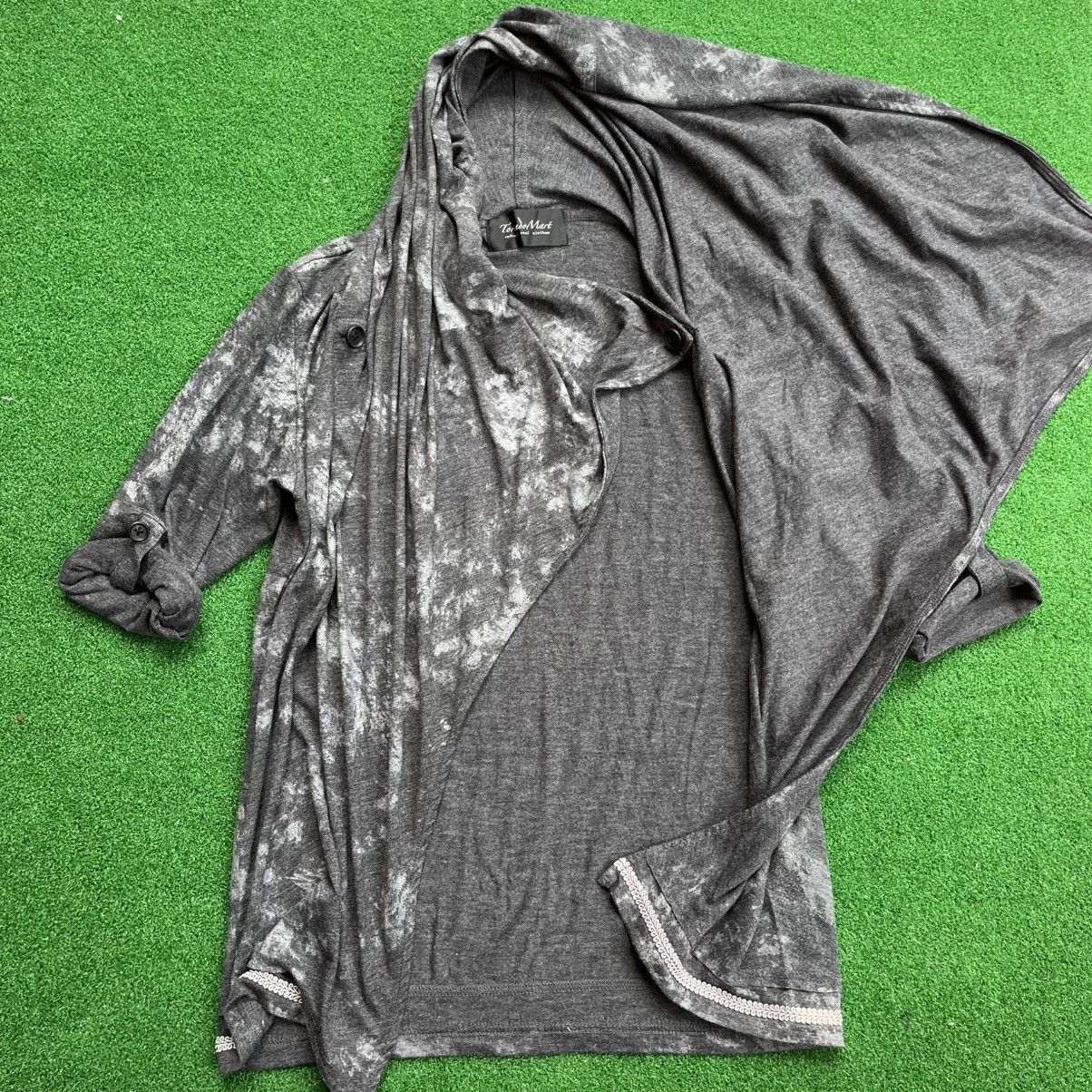 Tornado Mart Asymmetrical light hoodie in grey Size US M / EU 48-50 / 2 - 9 Thumbnail