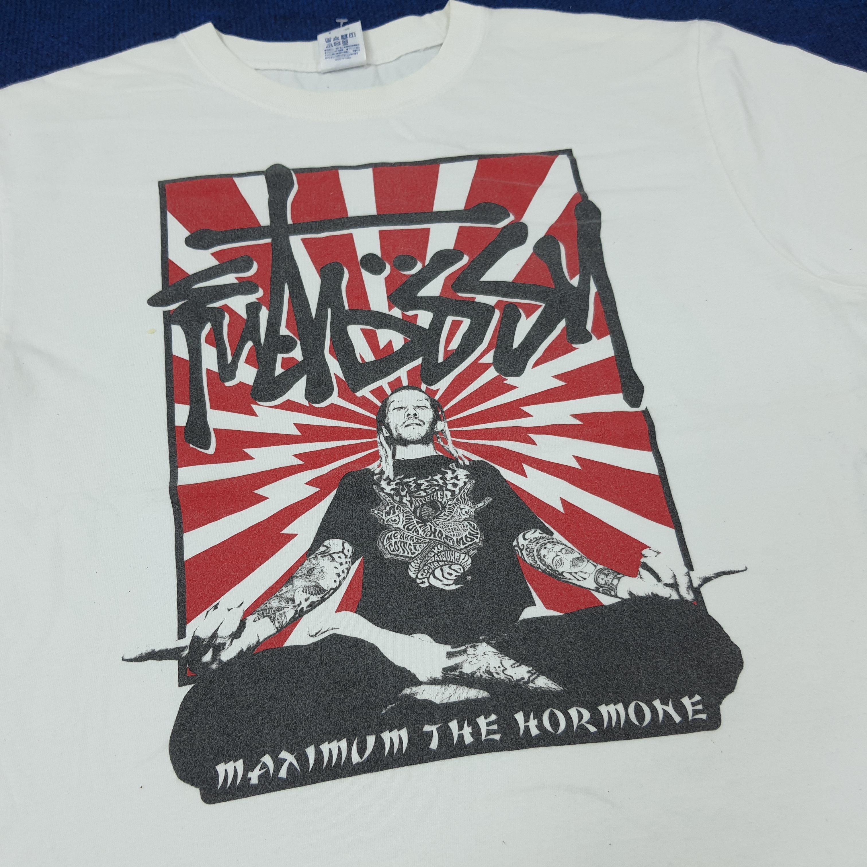 Band Tees × Japanese Brand × Vintage Vintage Maximum The Hormone Futossy Stussy Style Tshirt Size US L / EU 52-54 / 3 - 4 Thumbnail