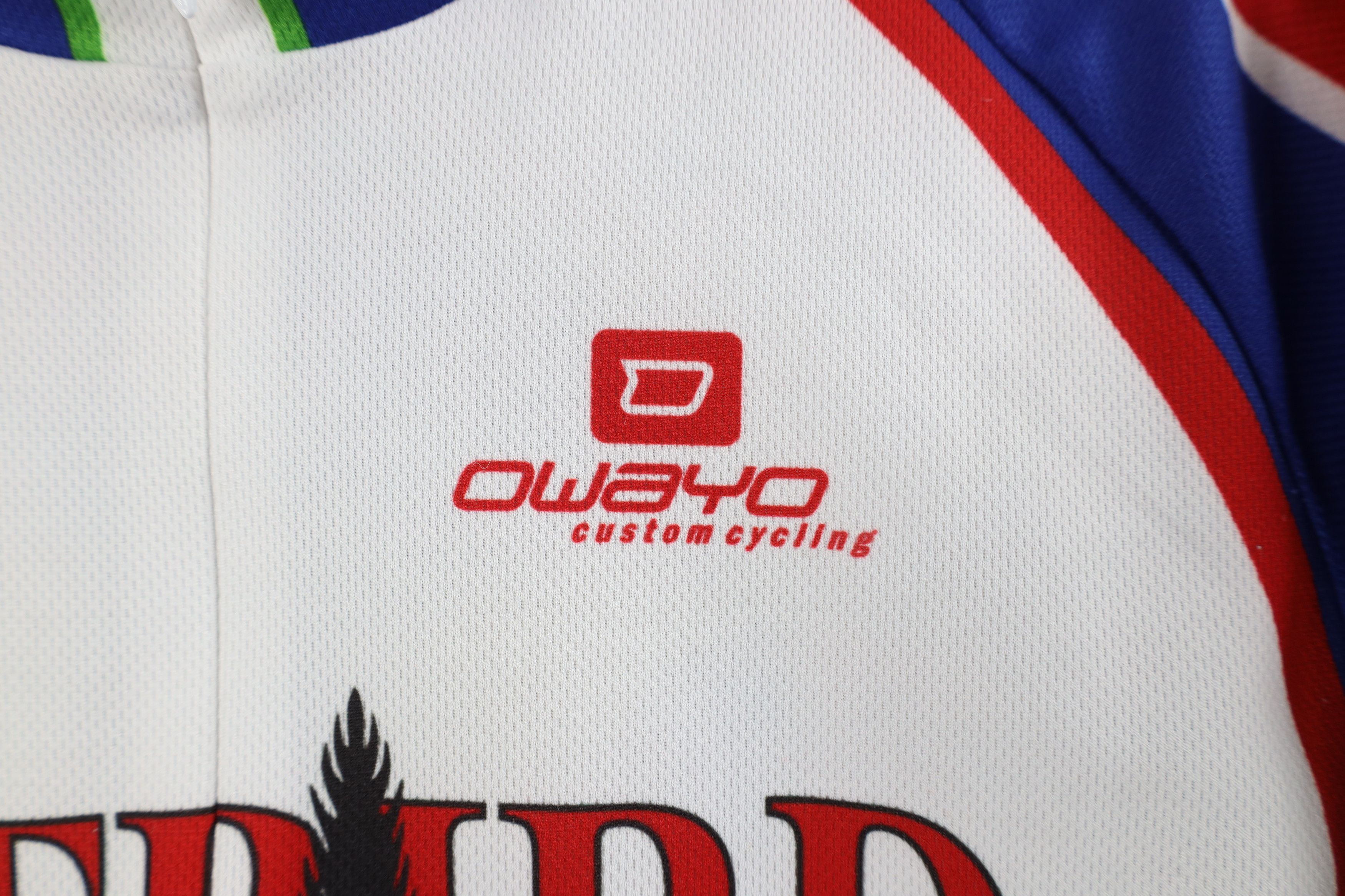 Vintage Vintage Navy Cat Bird Italy JP-5 Cycling Bicycle Jersey Size US XL / EU 56 / 4 - 7 Thumbnail