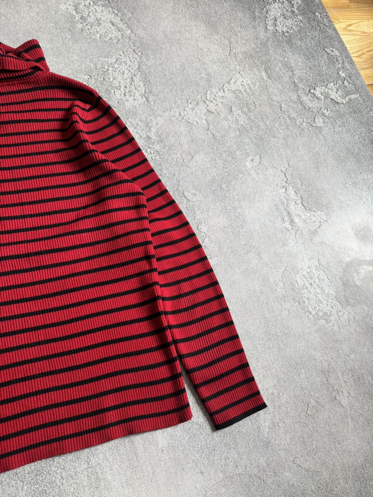 Lauren Ralph Lauren Lauren Ralph Lauren L/size striped turtleneck sweater Size L / US 10 / IT 46 - 14 Thumbnail